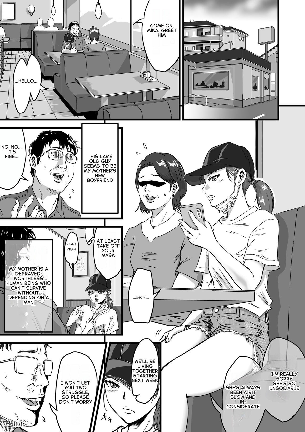 Mesugaki VS Atarashii Papa page 2 full