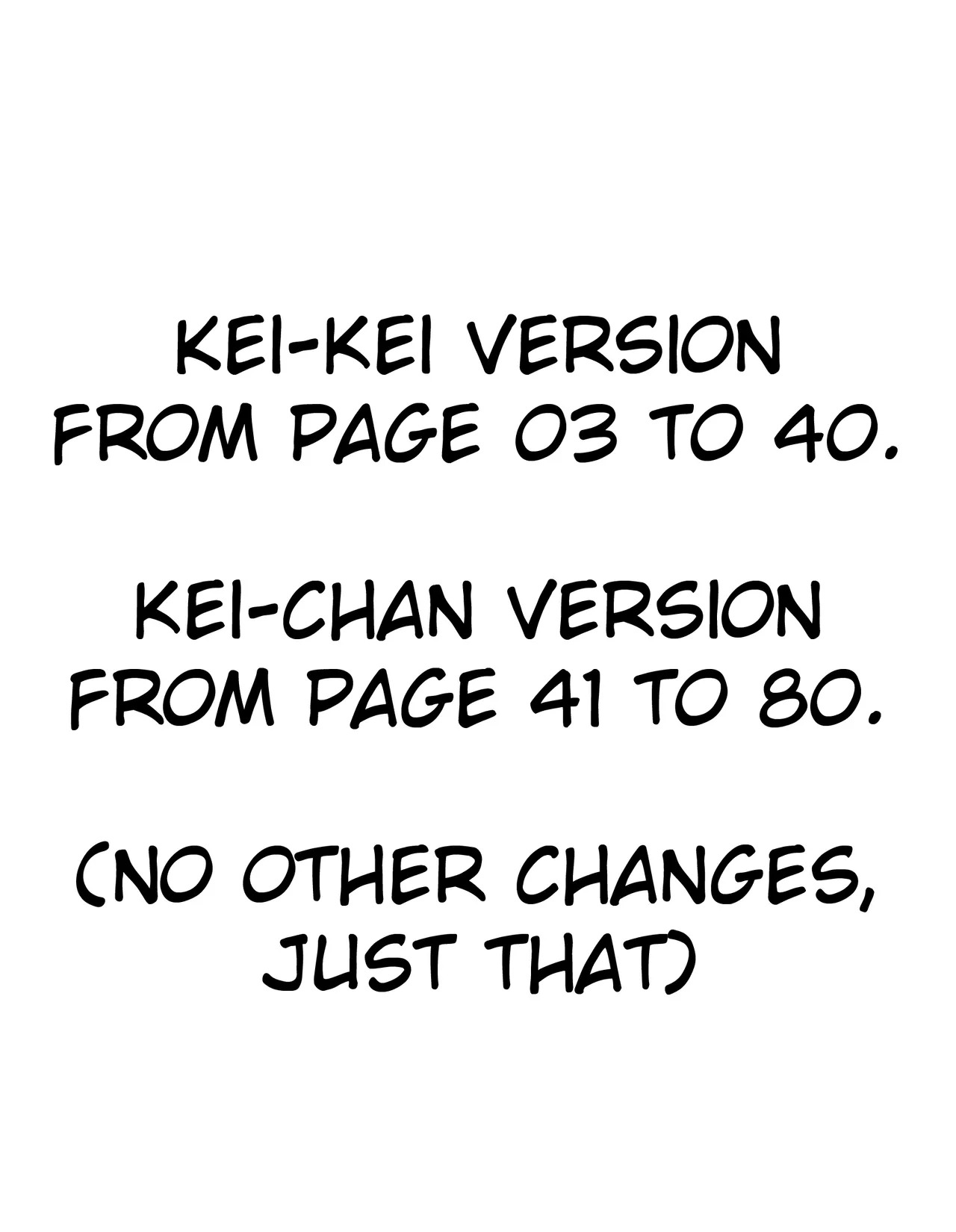 Kei-chan I Love You | Kei-Kei I love You page 2 full