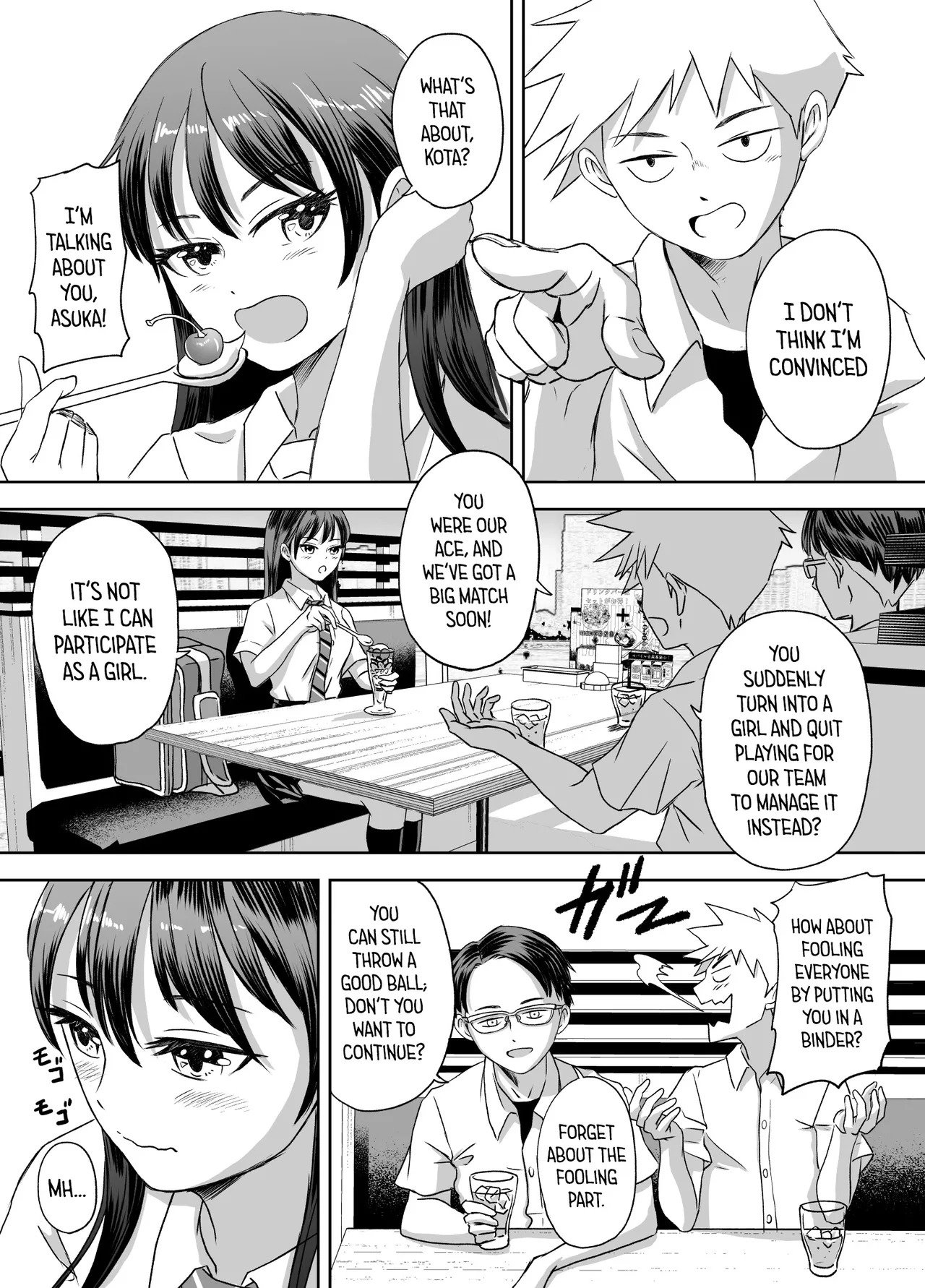 Shuugakuryokou Mae ni Joshikousei ni Natta Hanashi | How We Became Girls Before Our School Trip After Days page 5 full