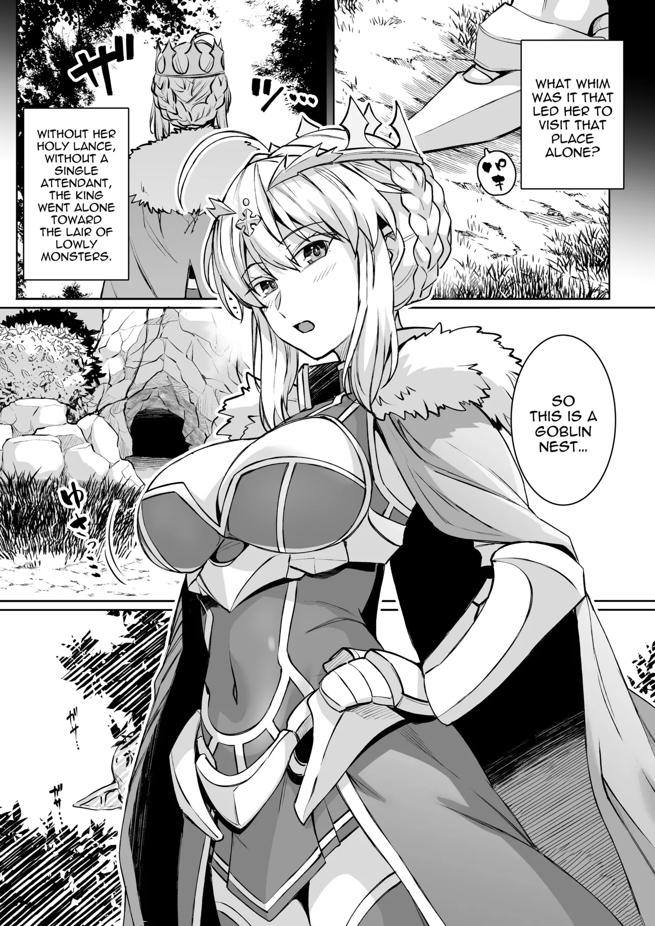 Goblin-tachi no Mesu ni Naru made Lancer Artoria Hen page 2 full