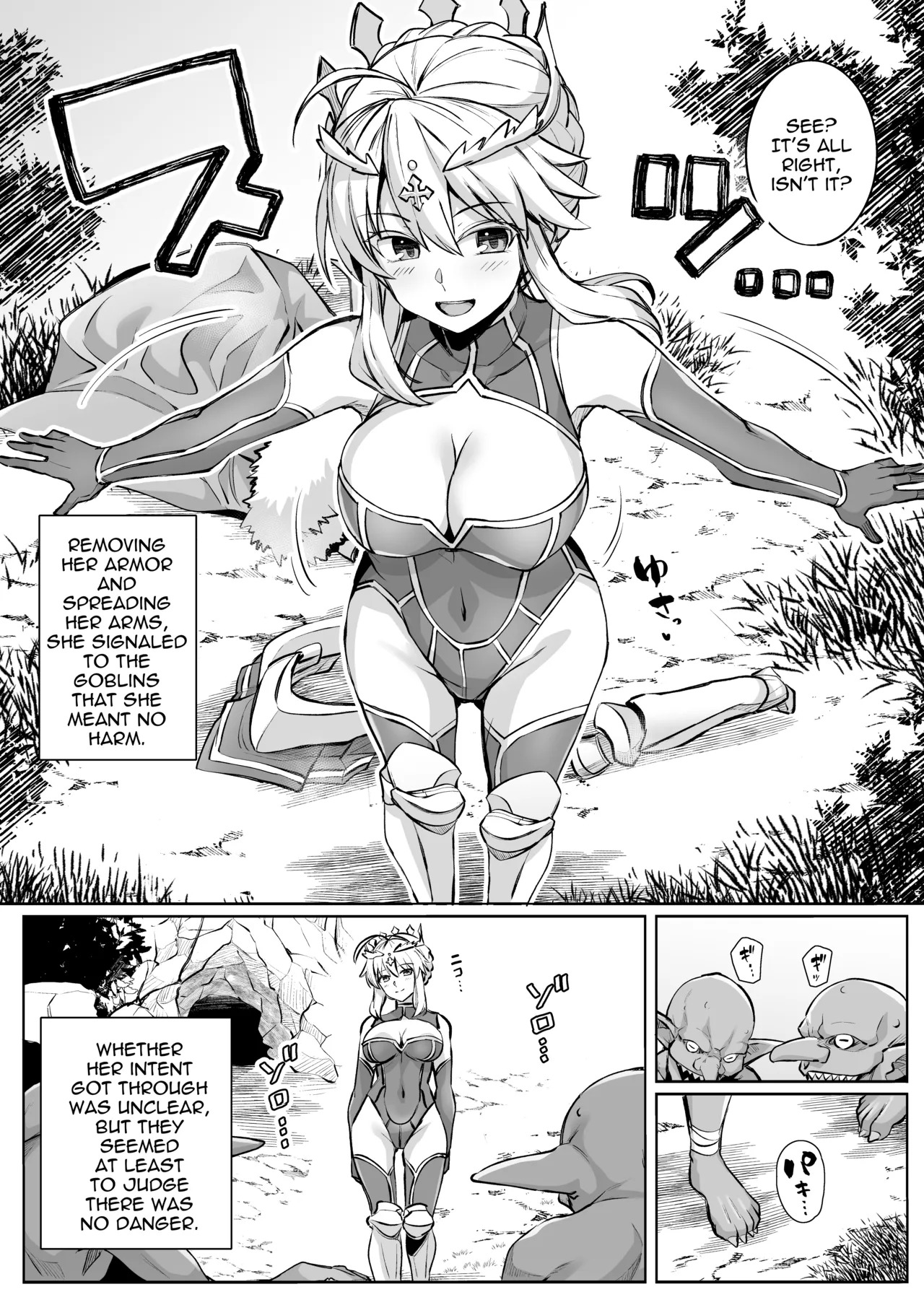 Goblin-tachi no Mesu ni Naru made Lancer Artoria Hen page 4 full