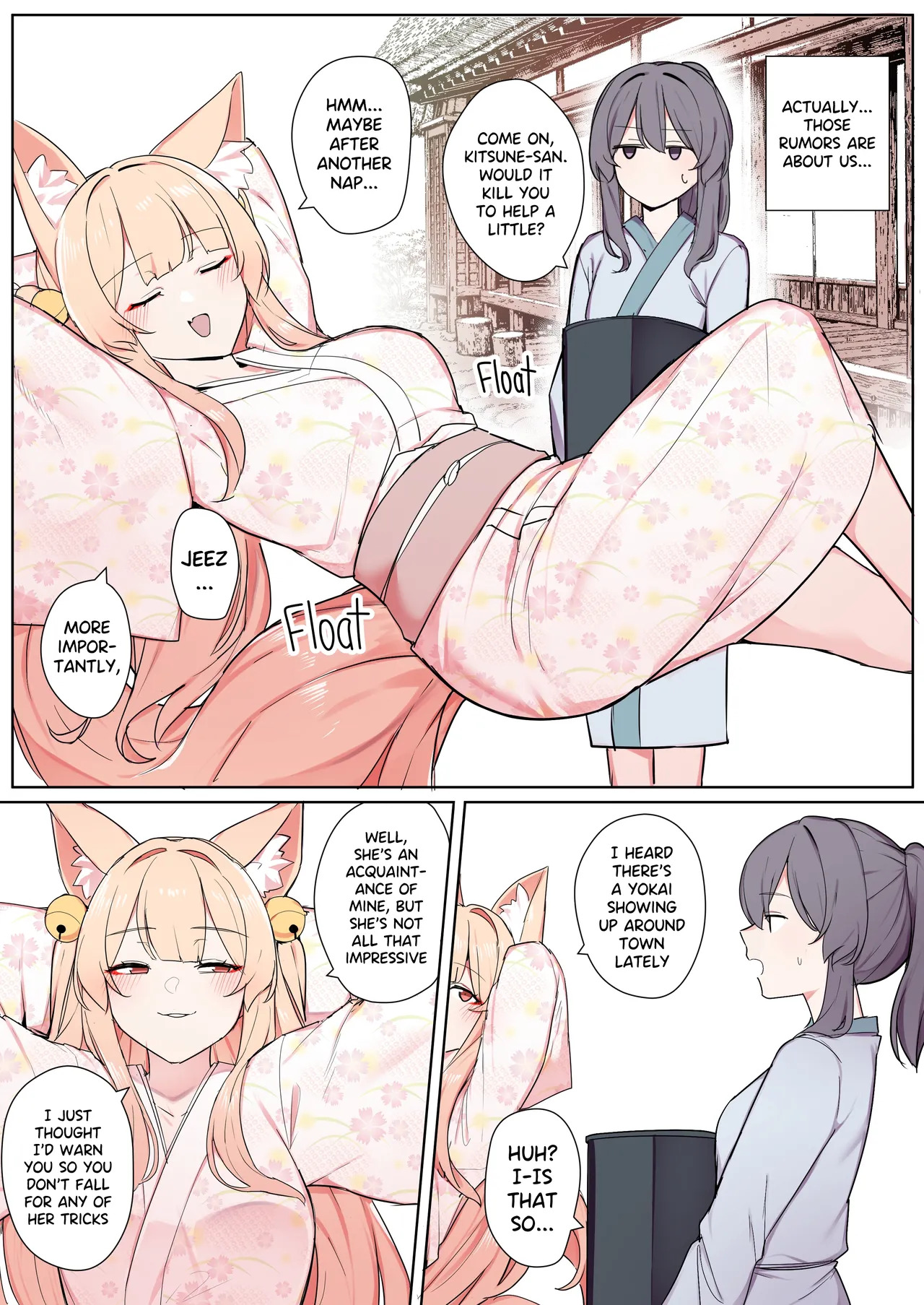 Okitsune-sama to Mou Ippiki no Youkai | Kitsune-sama and Another Yokai page 4 full