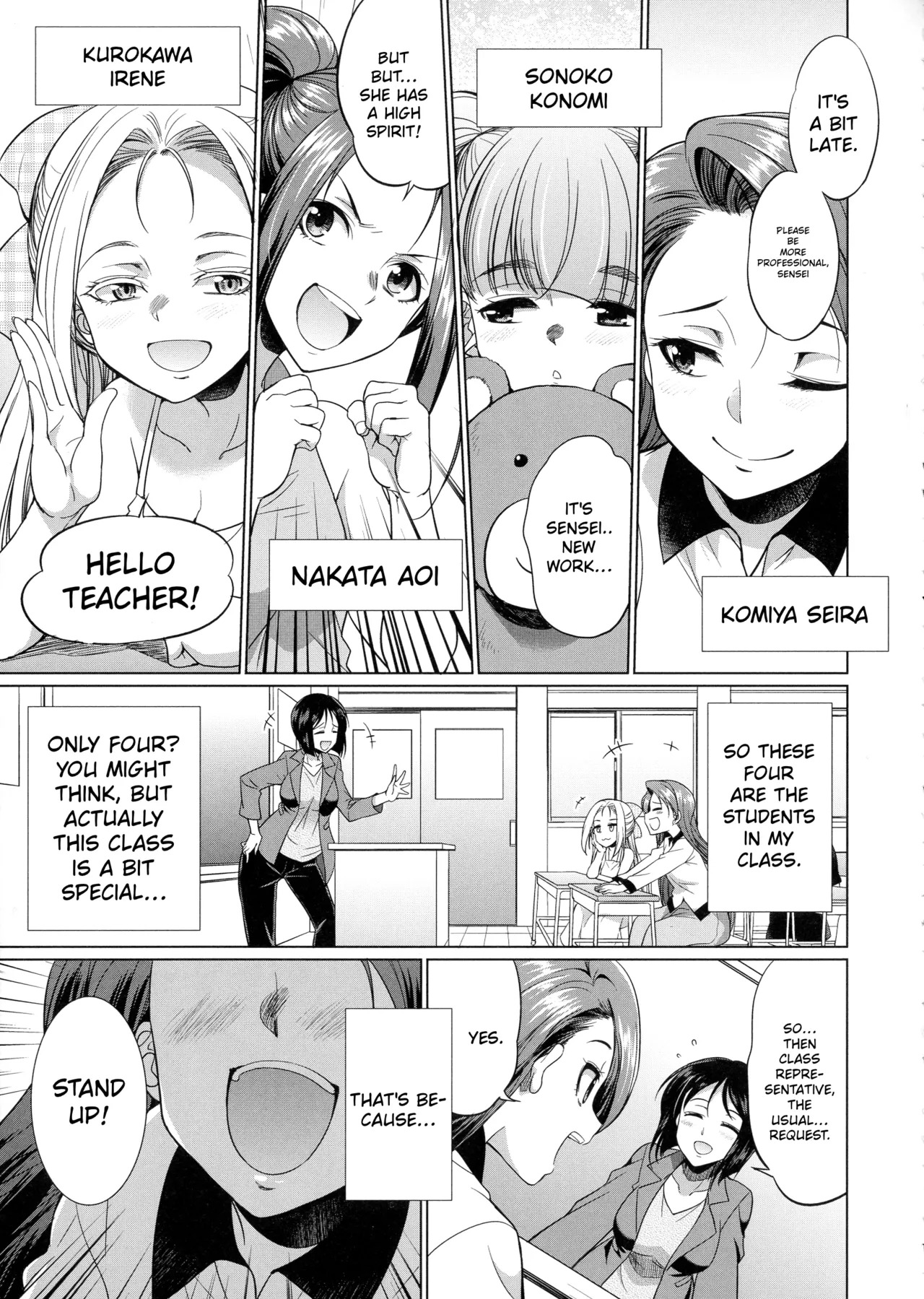 3-nen F-gumi Karasuma-sensei | Karasuma-sensei Third Year Class F page 3 full