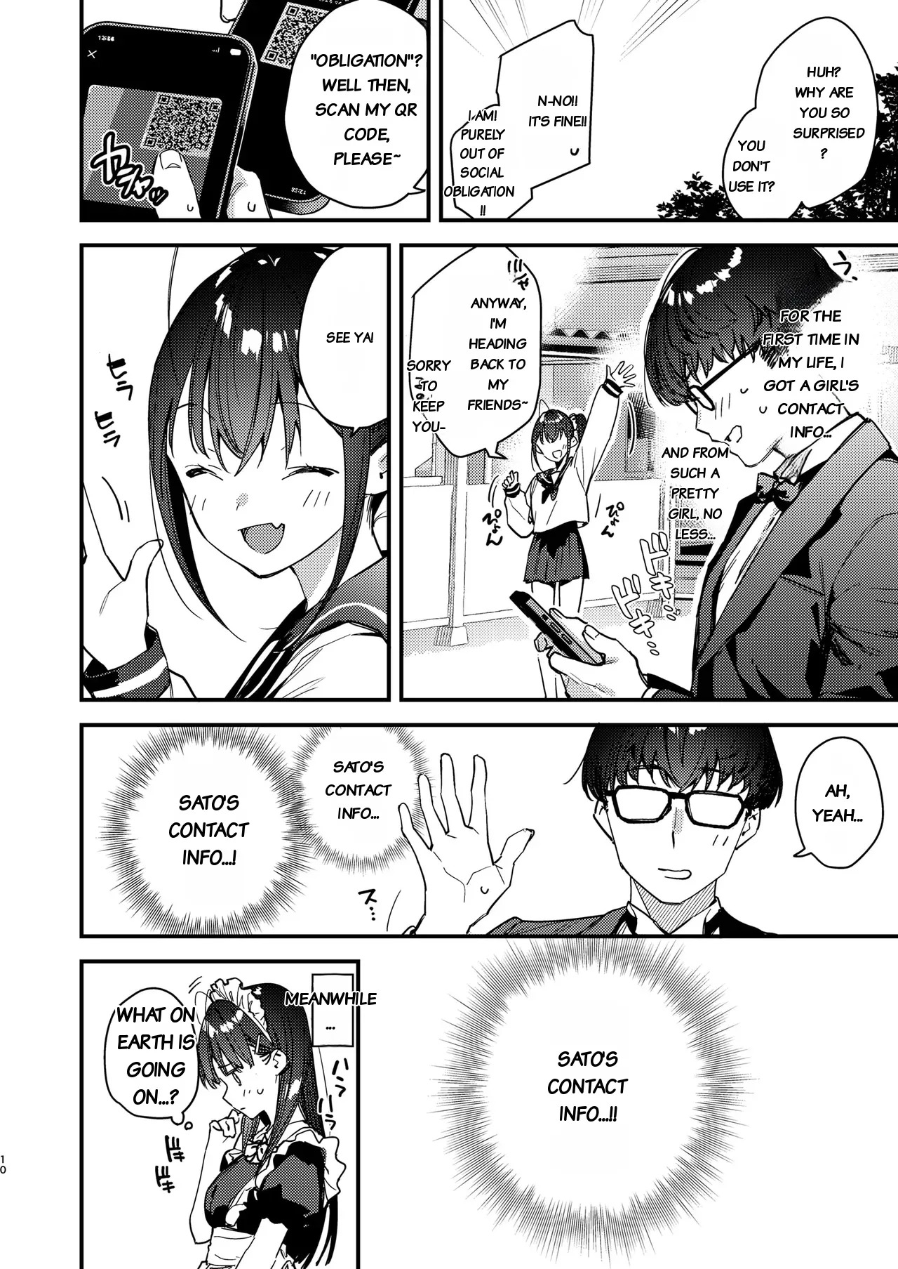 Suki na Ko no Beit Saki ga H na Service o Shiteiru 5 | My favorite girl's part-time job offers H services to regular customers 5 page 10 full
