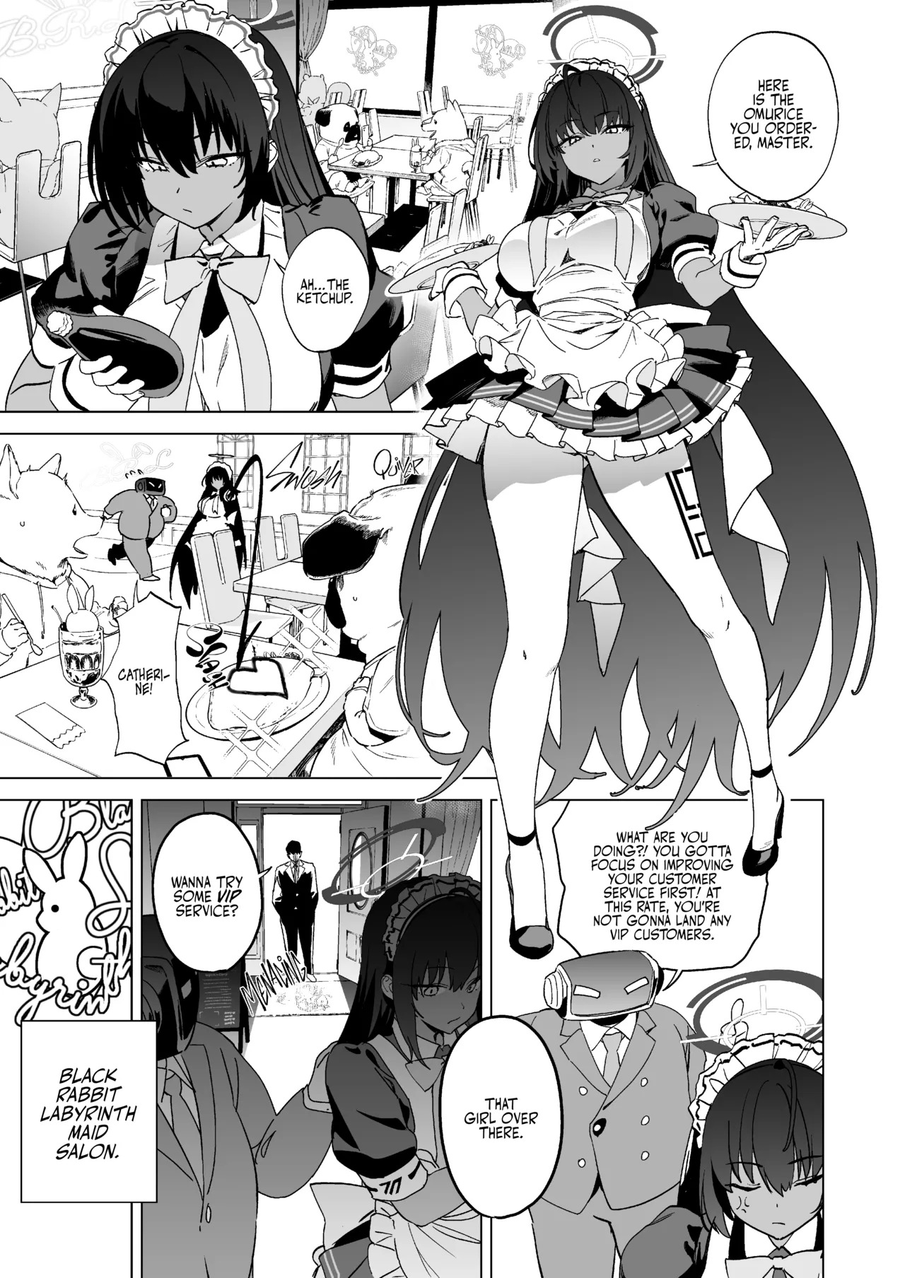 Shiri to Karin to Toumei Bunny | The Maid, The Butt, And The Limpid Bunny page 2 full