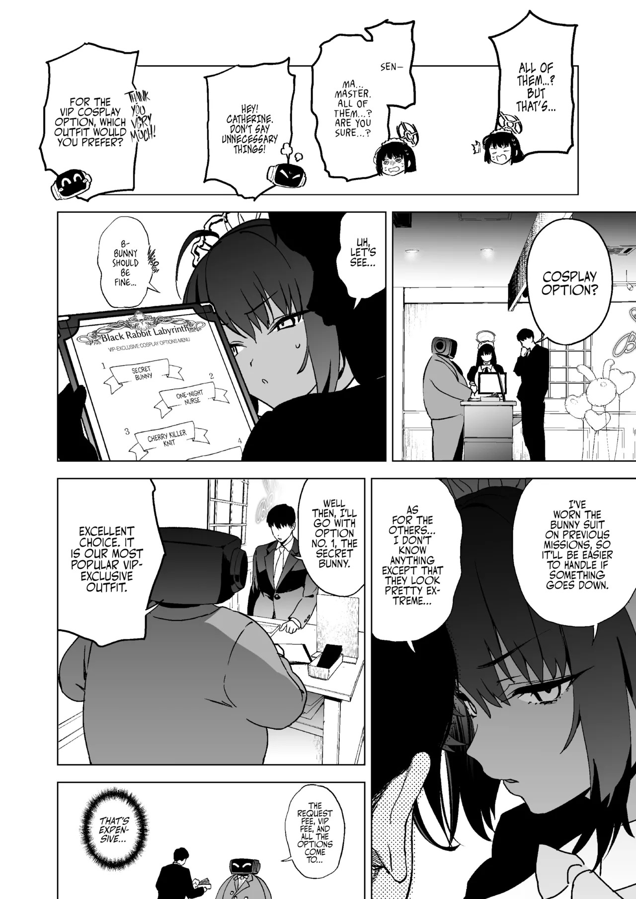 Shiri to Karin to Toumei Bunny | The Maid, The Butt, And The Limpid Bunny page 5 full
