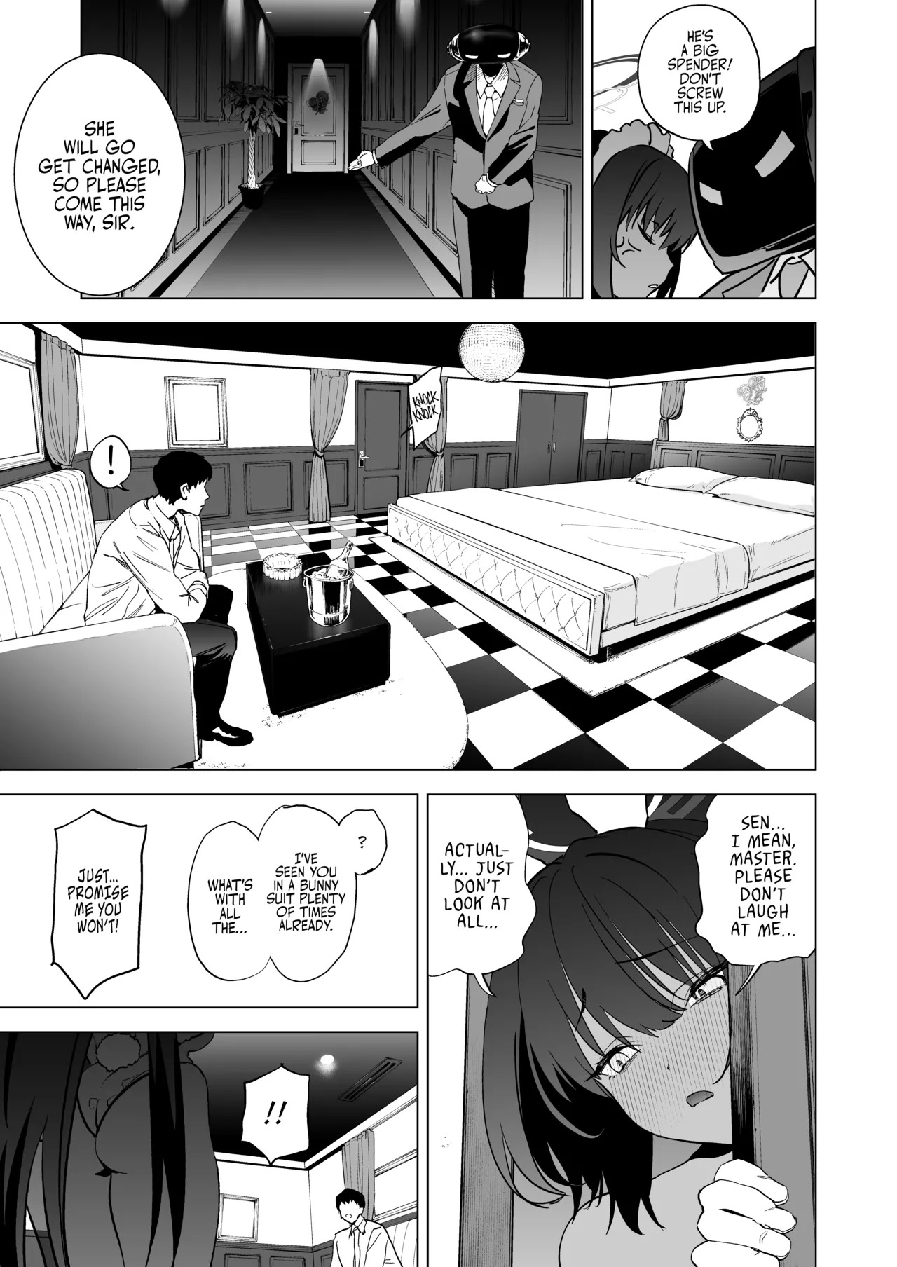 Shiri to Karin to Toumei Bunny | The Maid, The Butt, And The Limpid Bunny page 6 full