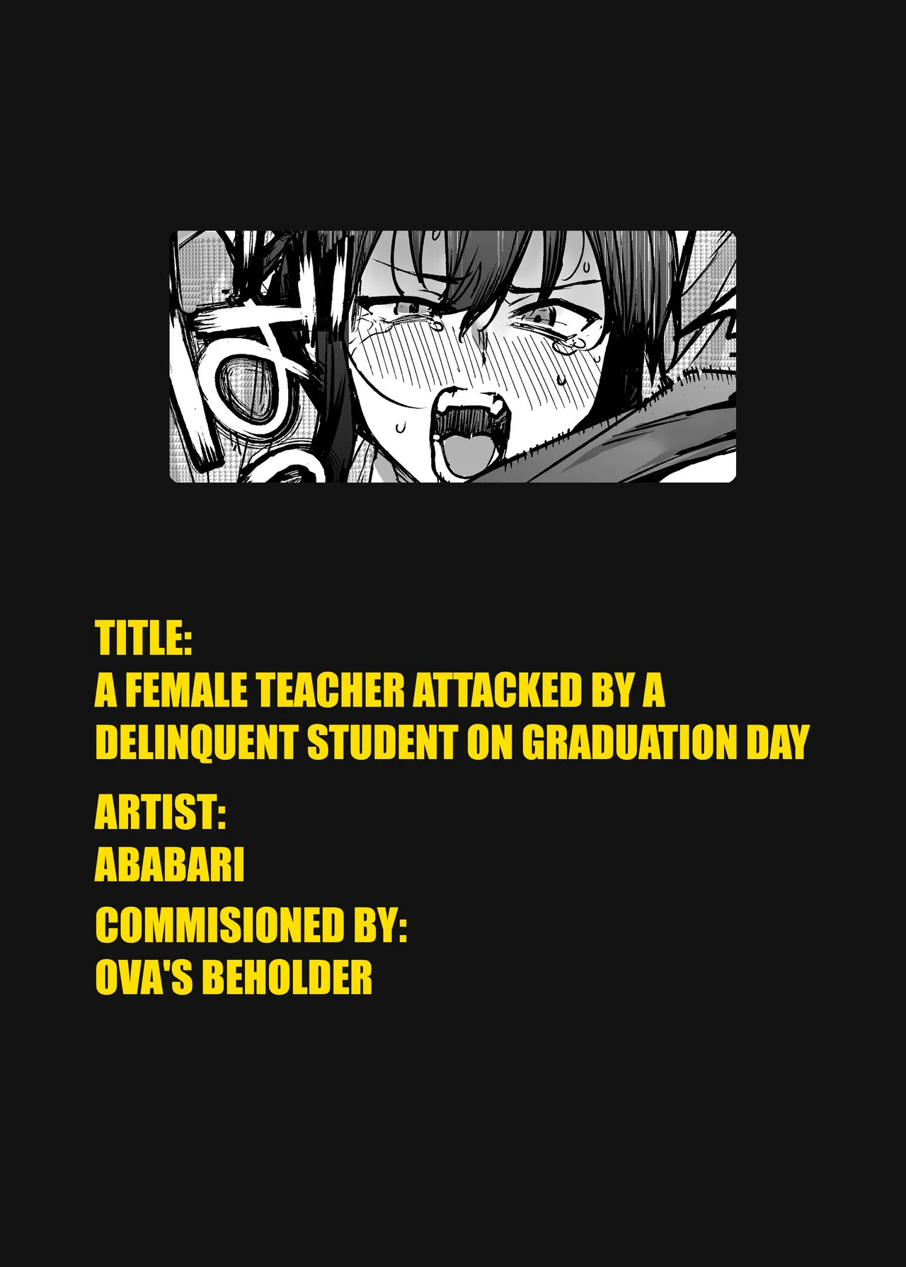 A Female Teacher Attacked by a Delinquent Student on Graduation Day page 5 full