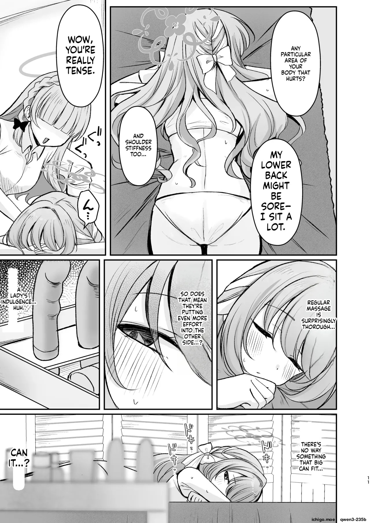 Hossoku Seikan Massage-bu!? page 10 full