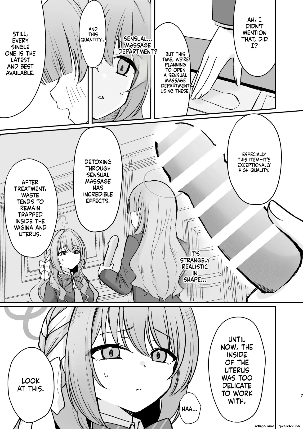 Hossoku Seikan Massage-bu!? page 6 full