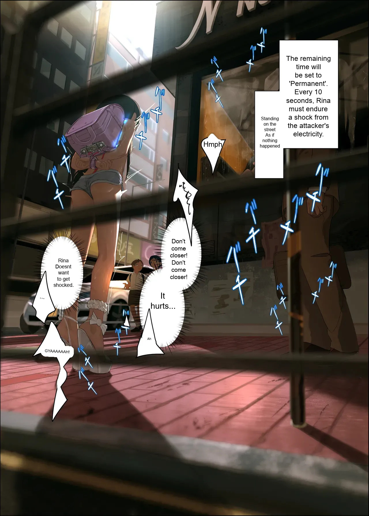 Standing in the sweltering heat on the street page 9 full