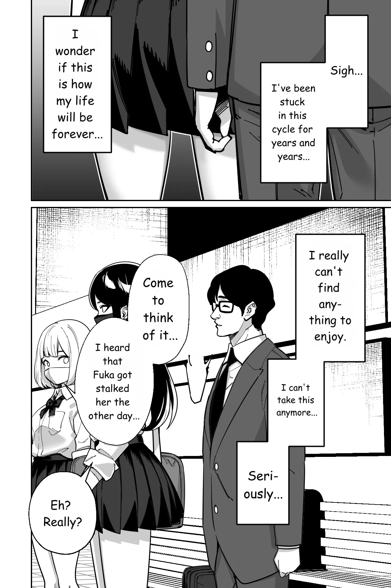 Train Molester, High School Girl ENG page 10 full