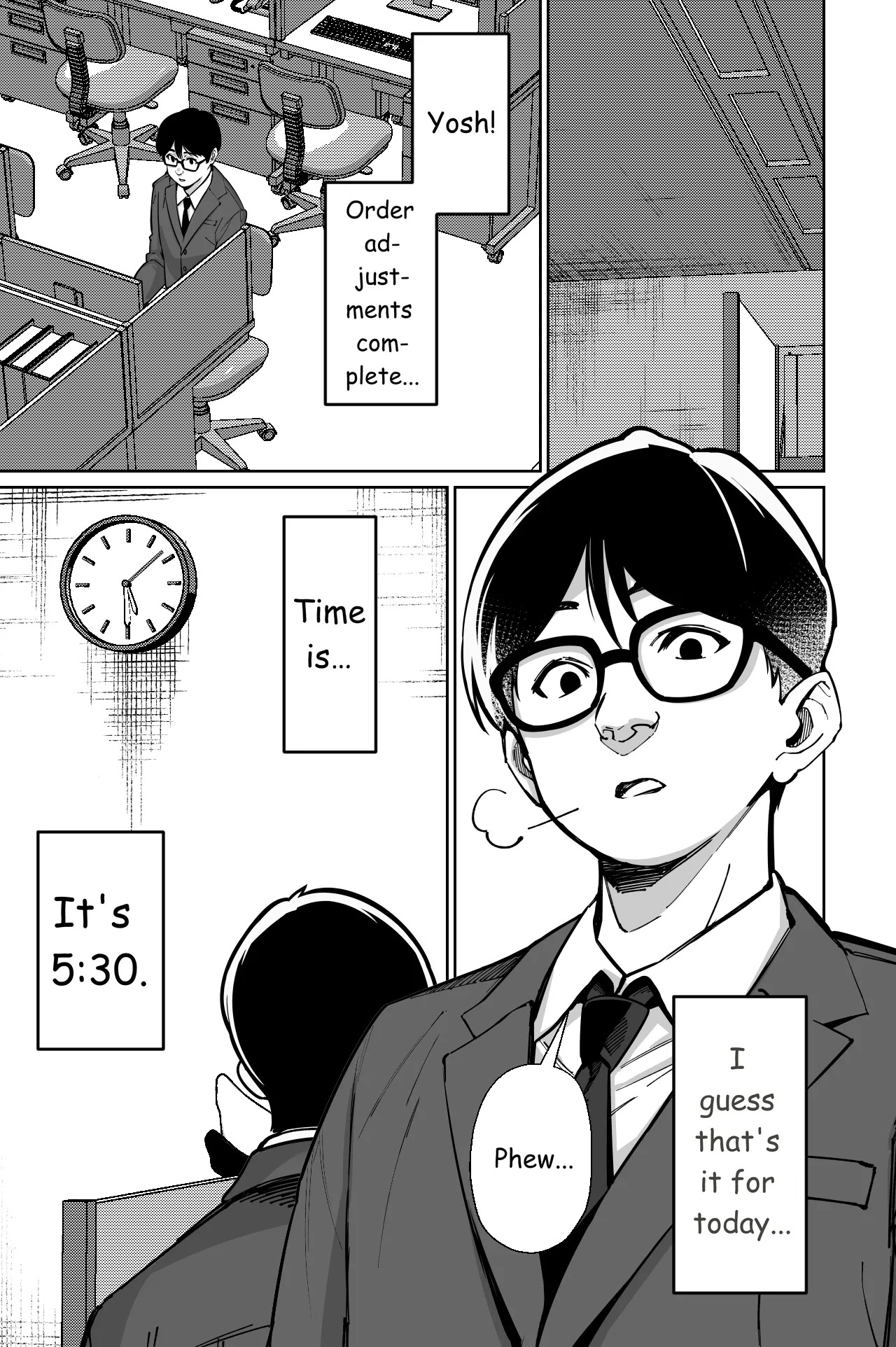 Train Molester, High School Girl ENG page 3 full