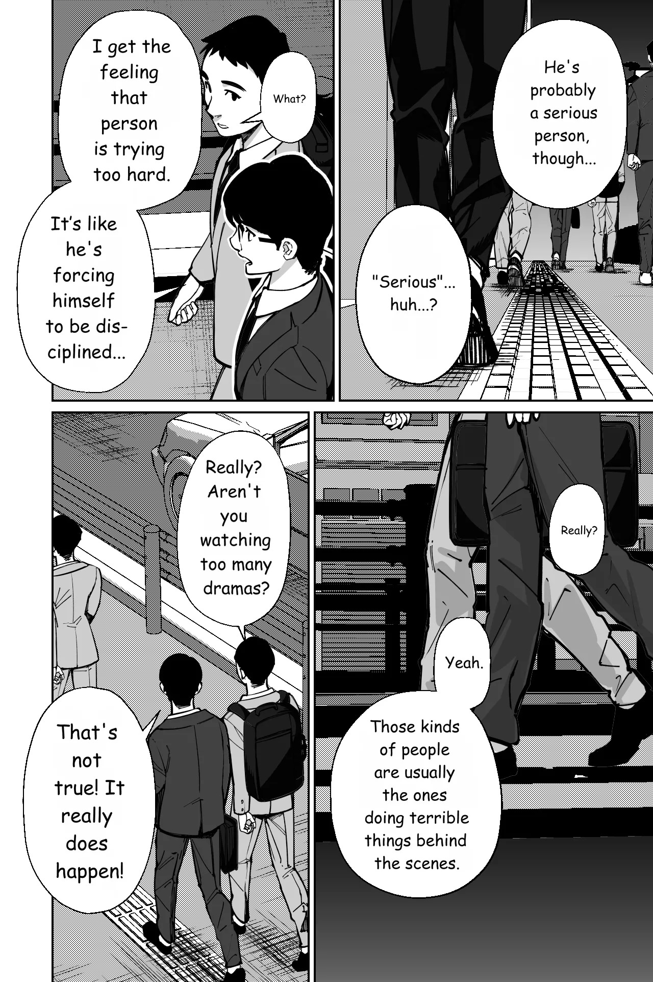 Train Molester, High School Girl ENG page 8 full
