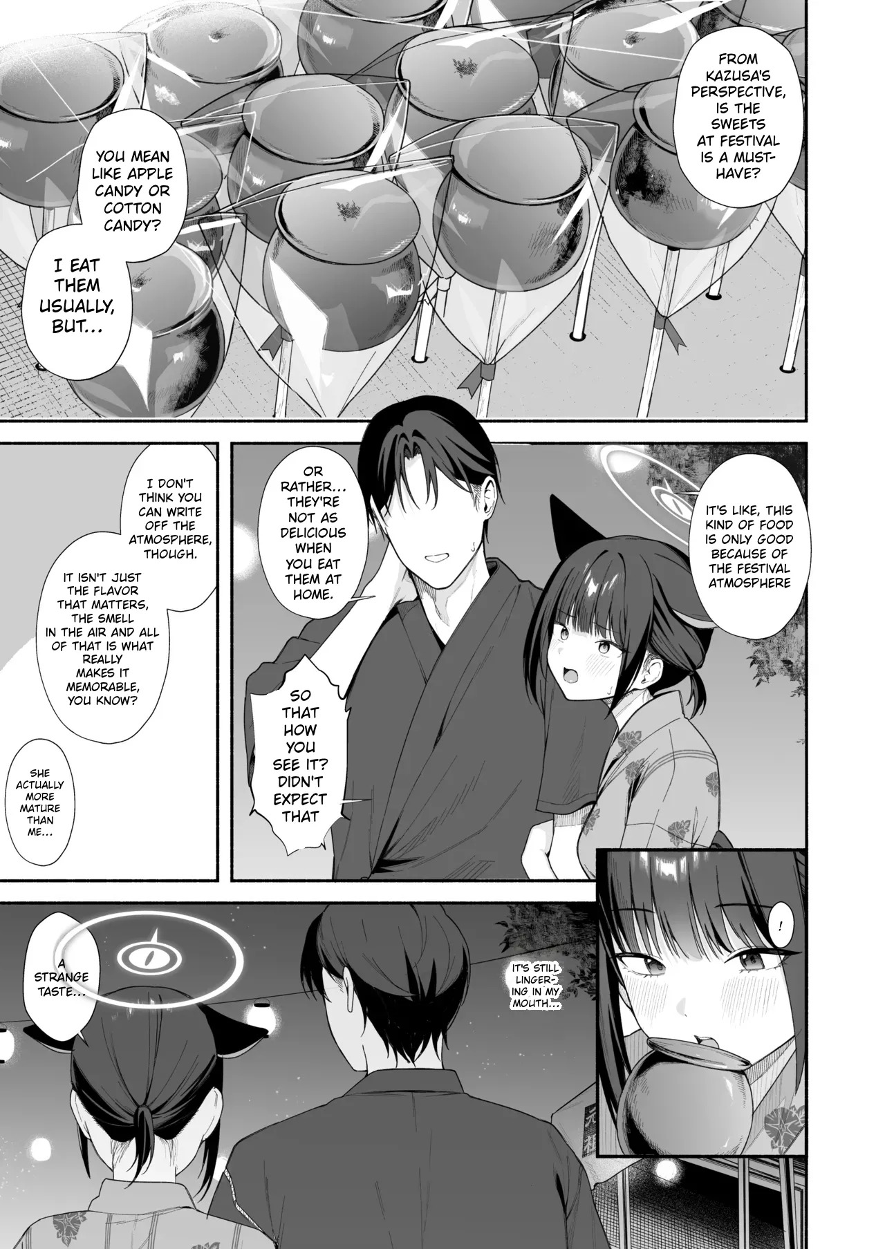Kazusa to Natsumatsuri | Kazusa and The Summer Festival 6P page 7 full