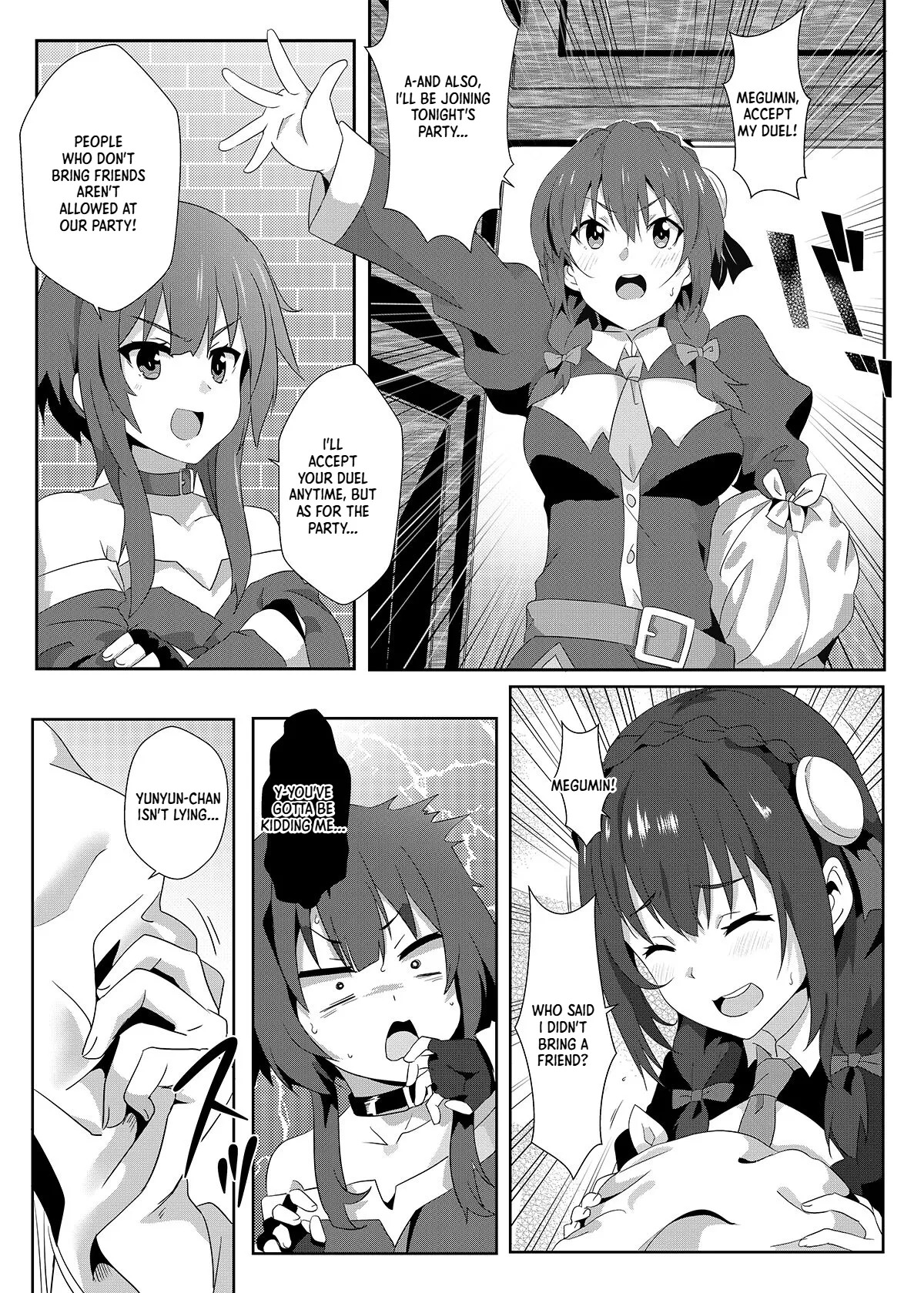 A Spectacular Ejaculation for Megumin! 7 | Wèi huì huì xiàn shàng huálì de bào shè 7 | Megumin ni Kareina Shasei o! 7 page 5 full