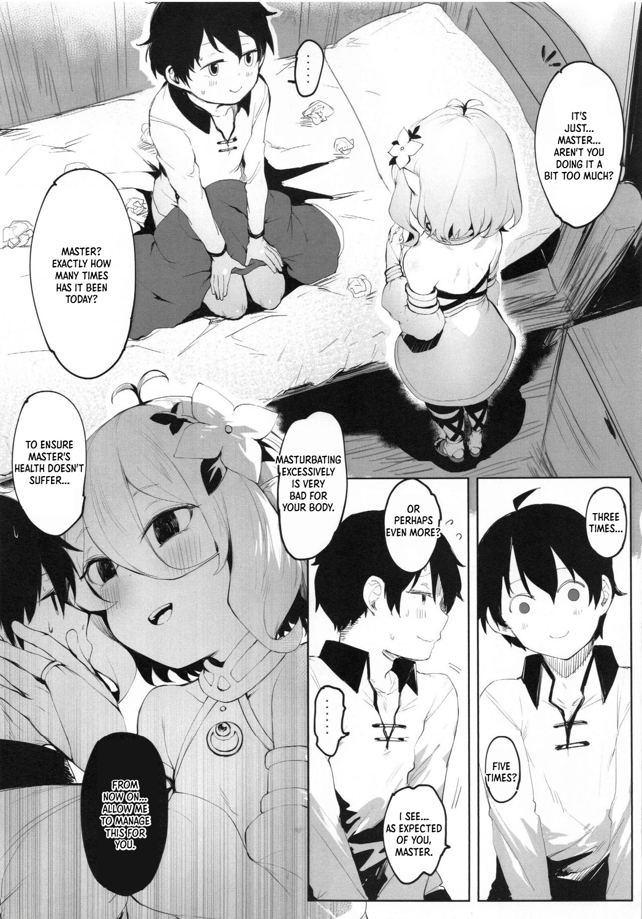 【台灣FF36】  Little Yuuki Needs His Mother's Care | Xiǎo xiǎo yòu shù xūyào māmā de guǎnlǐ page 5 full