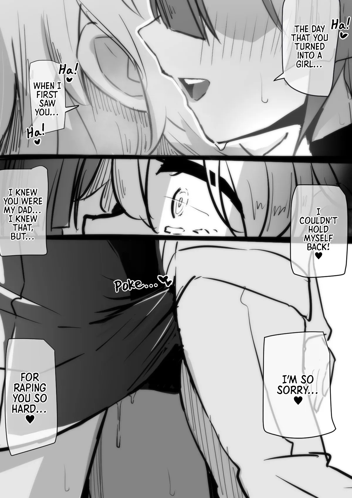 Papa ni Ai ni Kita Musume | A Daughter Who Went to See Her Dad page 4 full