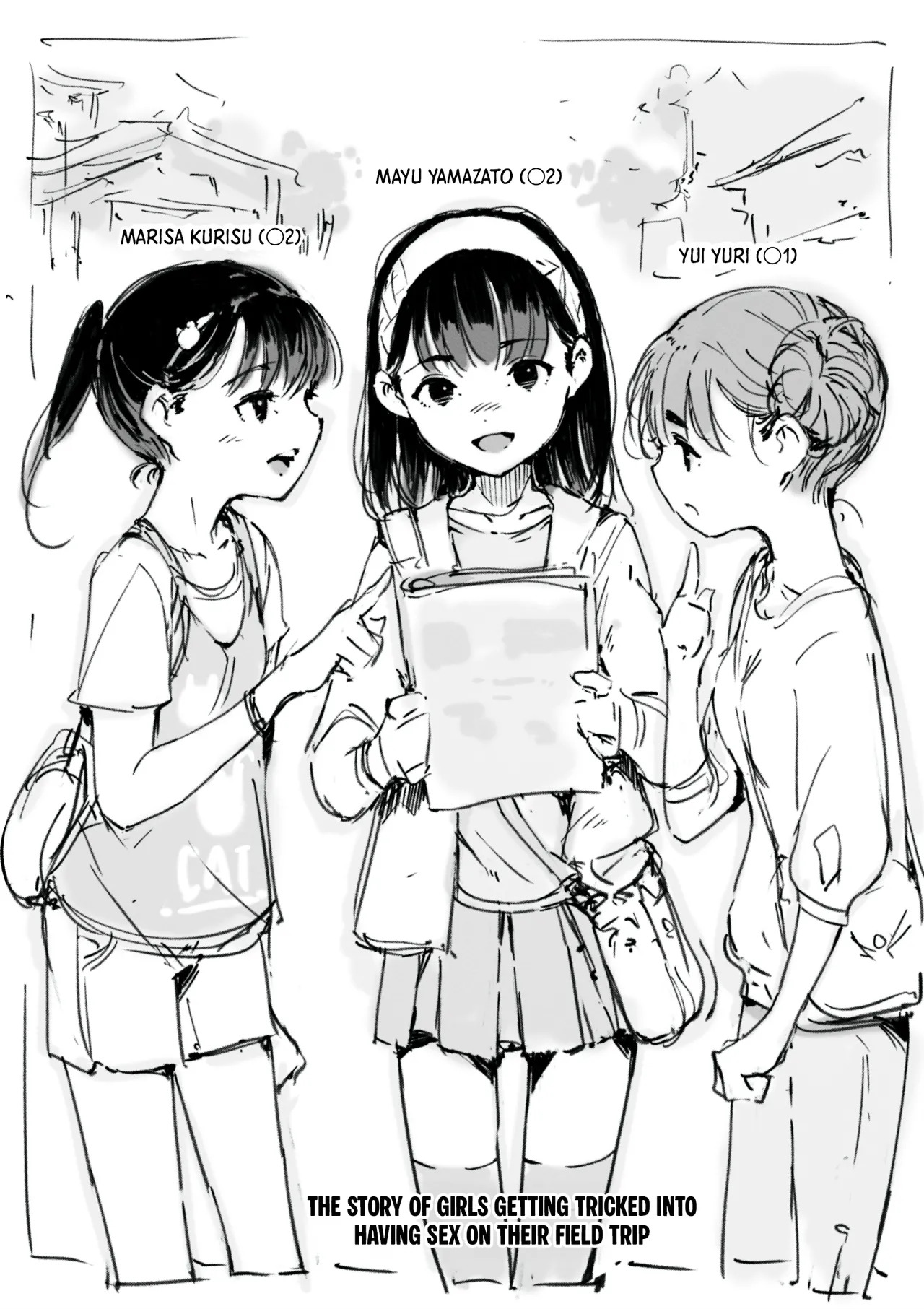 Shuugaku Ryokou-chuu no Shougakusei ga Damasarete Sex Shichau Hanashi｜The story of girls getting tricked into having sex on their field trip page 1 full