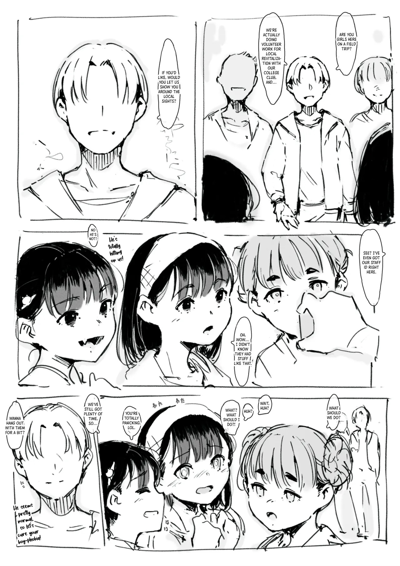 Shuugaku Ryokou-chuu no Shougakusei ga Damasarete Sex Shichau Hanashi｜The story of girls getting tricked into having sex on their field trip page 5 full