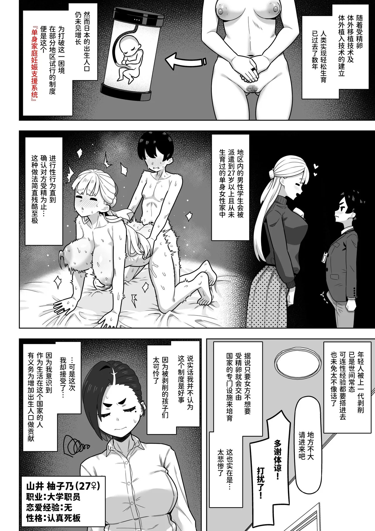 Dokushin Setai Ninshin Shien System page 3 full