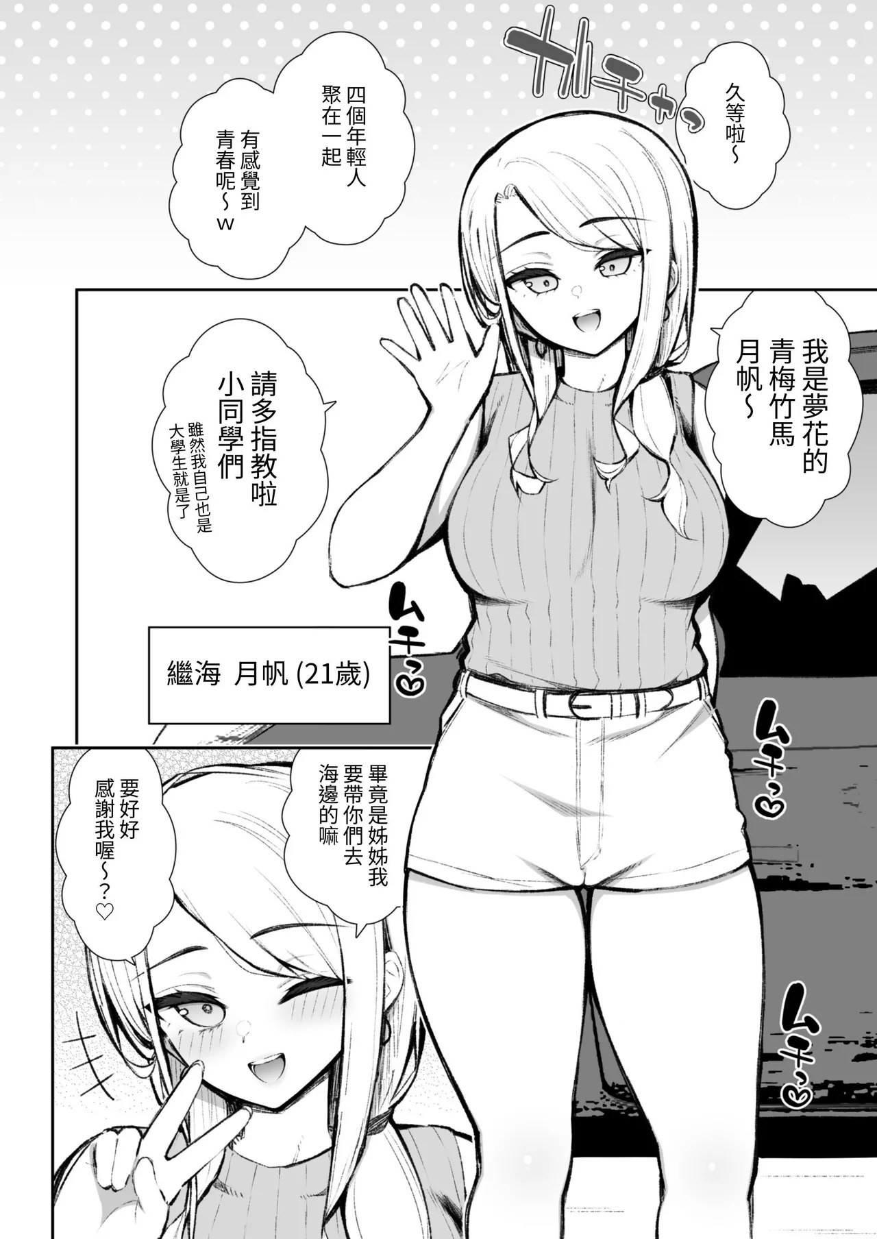 Iede Gal na Senpai wa Kantan ni Yarasete Kureru 6 page 8 full