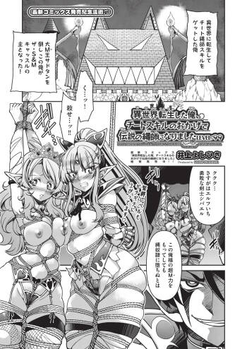 ISEKAI TENSEI SHITA ORE, CHEAT SKILL NO OKAGEDE DENSETSUNONAWASHI NI NARIMASHITA LEVEL:99 cover