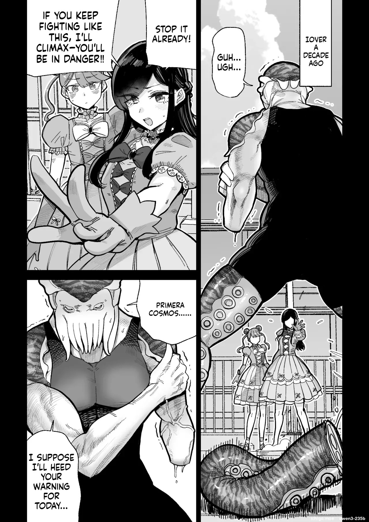 Ma Mama Kari Ri 2-gen Mahou Shoujo no Mama, Aku Ochi Shokushu Kousetsu page 4 full