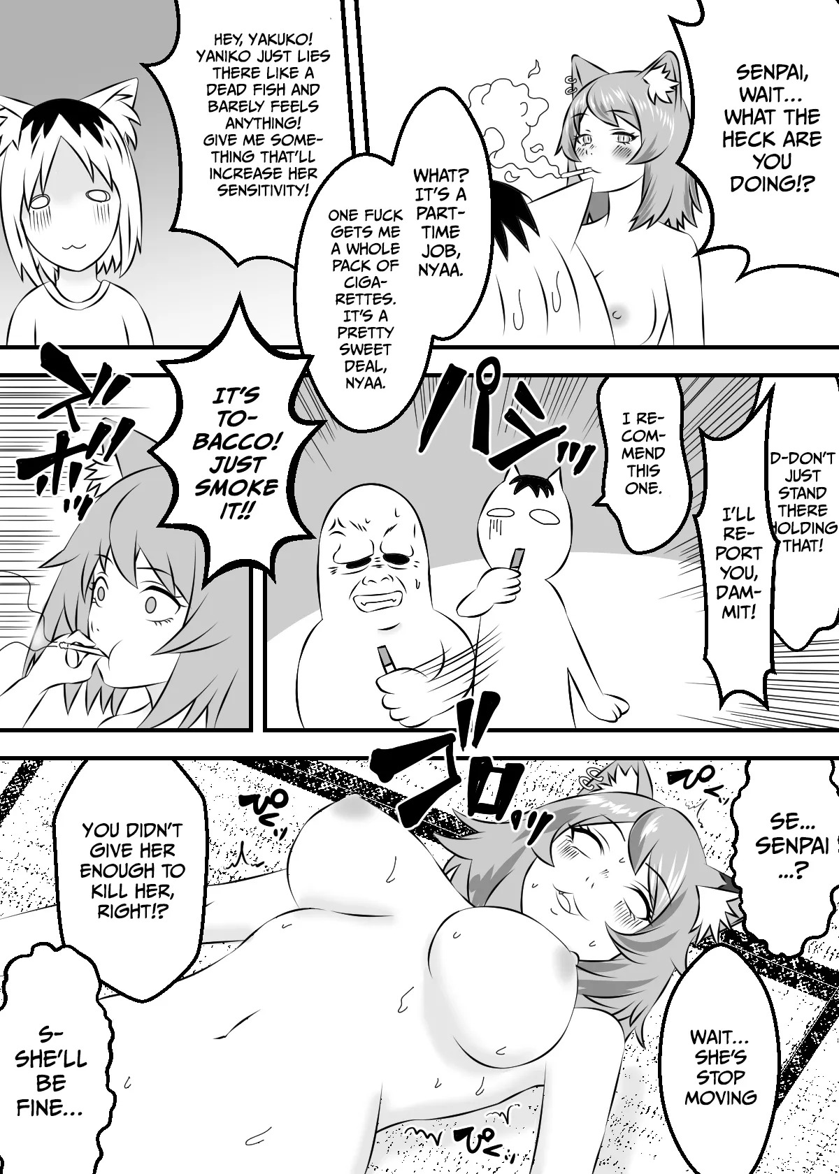 Yari-Neko — One Pack per Hookup with Sato Yaniko, the Frigid “Dead-Fish” Beastwoman page 7 full