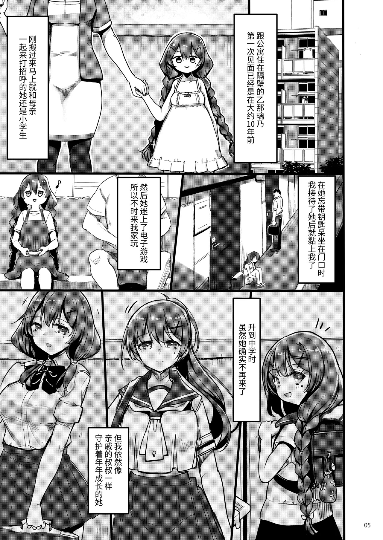 大叔打电话给风俗店结果邻居家的女孩来了 page 5 full