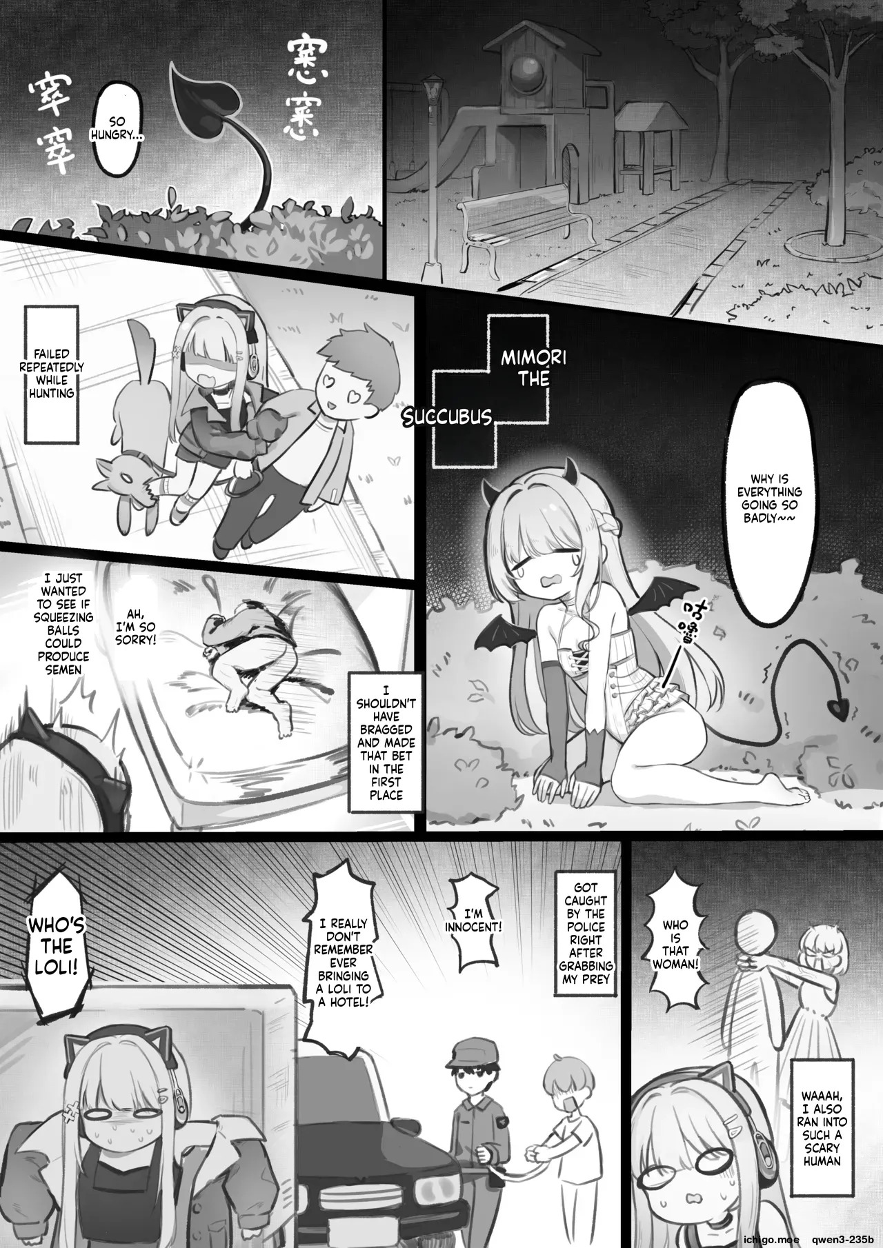 The Hungry Succubus's Food Hunt page 2 full