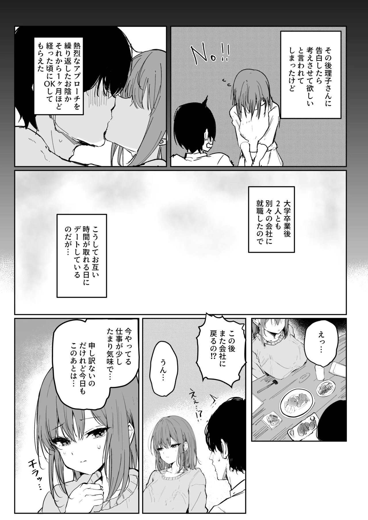 僕の彼女は元カレクズ男のオナホでした page 4 full