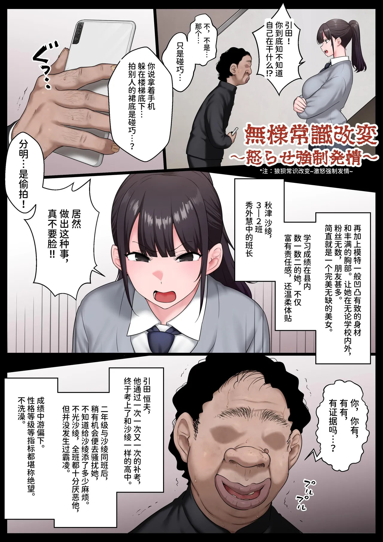 Buzama Joushiki Kaihen ~Okorase Kyousei Hatsujou~ | 丢人常识改变～激怒强○发情～ page 2 full