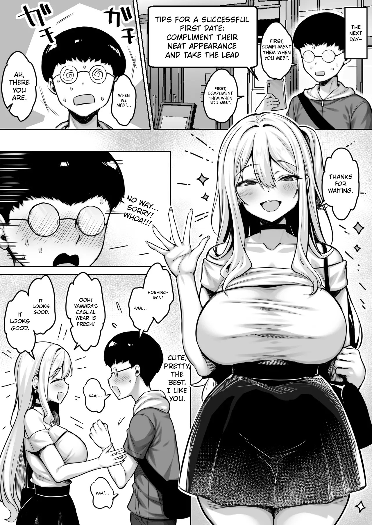 InCha no Boku ga Pure na YouGal to Koibito ni natte Icha Love Hatsu Ecchi suru Hanashi | The Story of How I, a Shy Guy, Became the Boyfriend of a Pure, Outgoing Girl and Had Our First Intimate Moment page 4 full