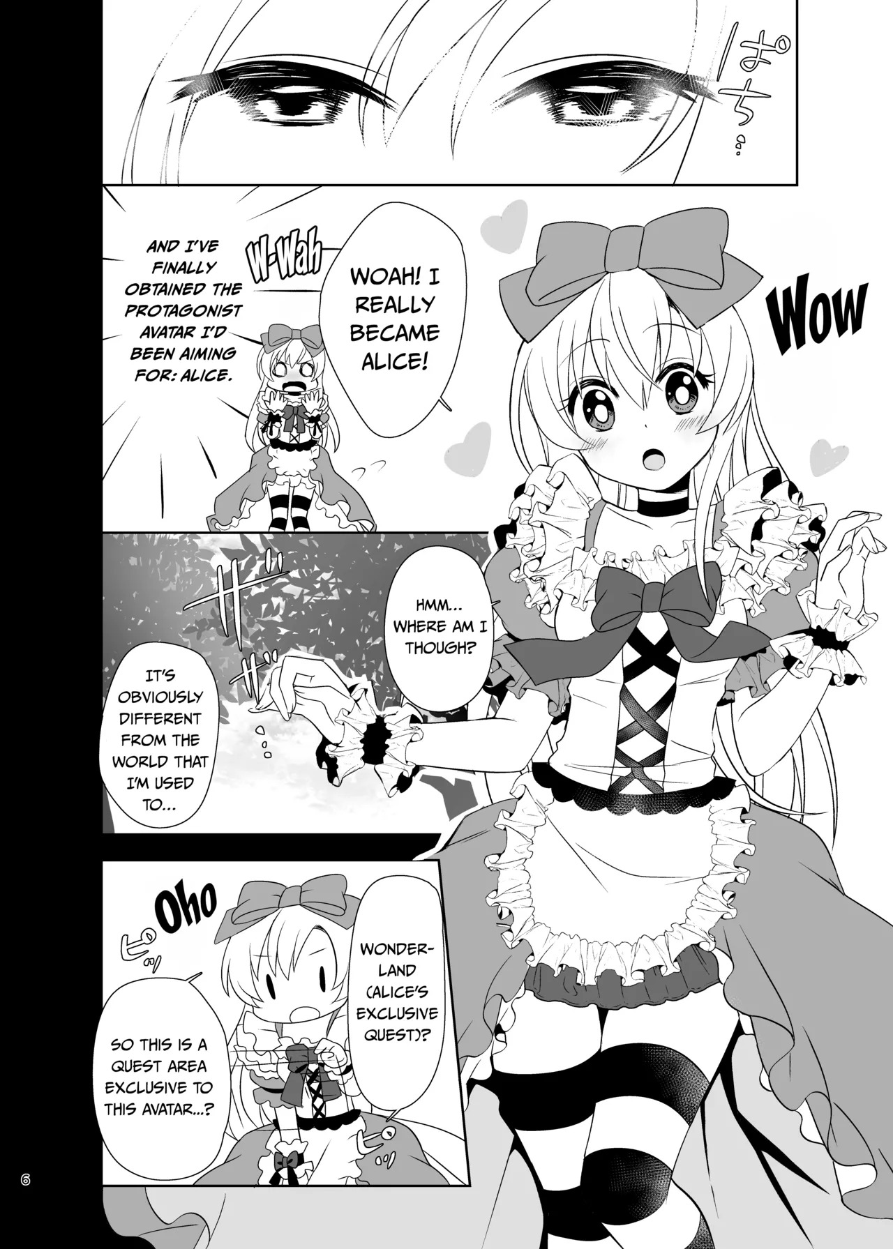 Kasou Douwa wa Kiken ga Ippai!? Yumemi Gachi na Shoujo Hen 1 page 6 full