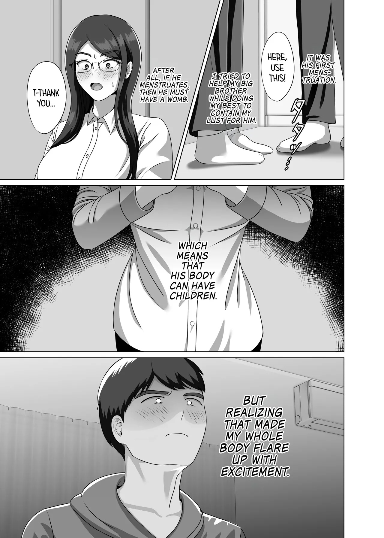 I Fell in Love With My Gender Bent Big Brother and Made Him a Woman for Good by Knocking Him Up! page 10 full