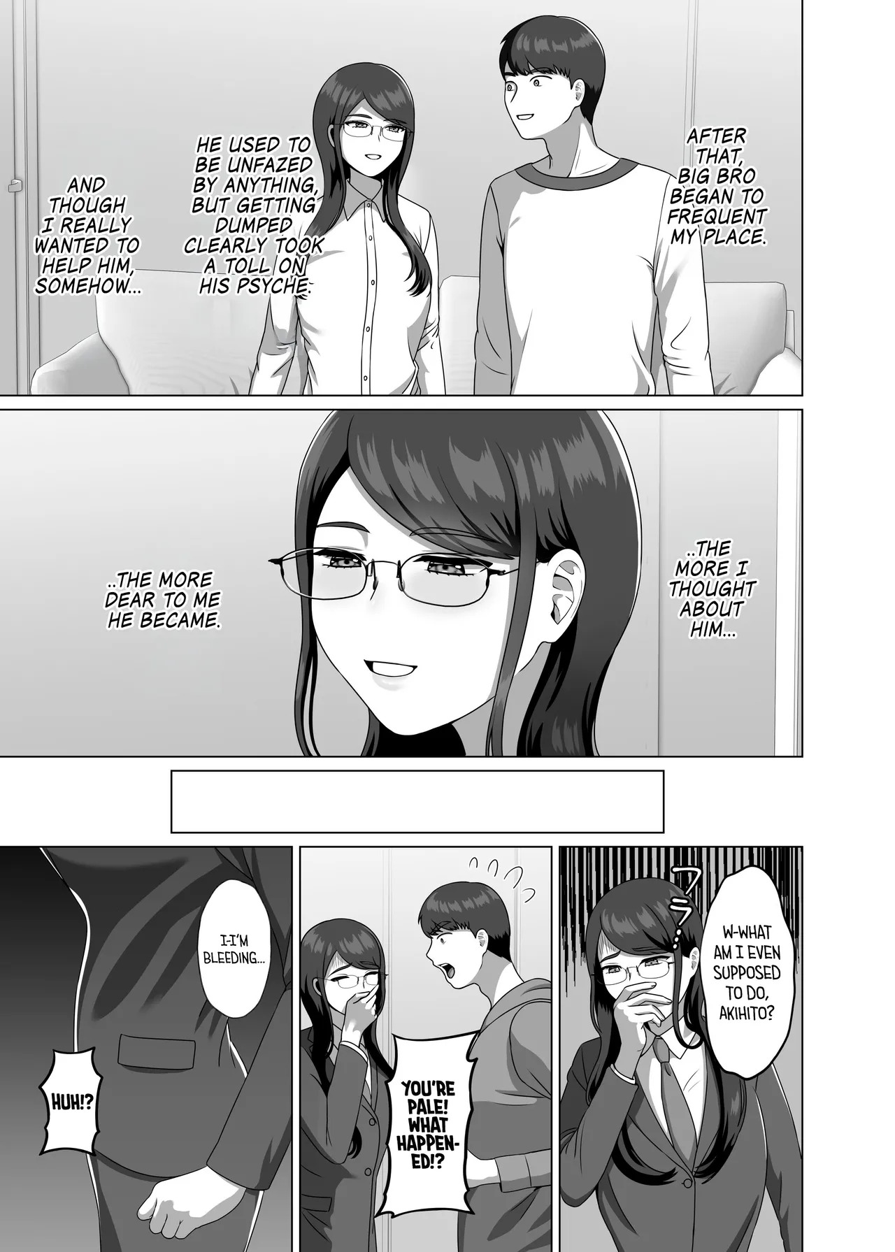 I Fell in Love With My Gender Bent Big Brother and Made Him a Woman for Good by Knocking Him Up! page 9 full