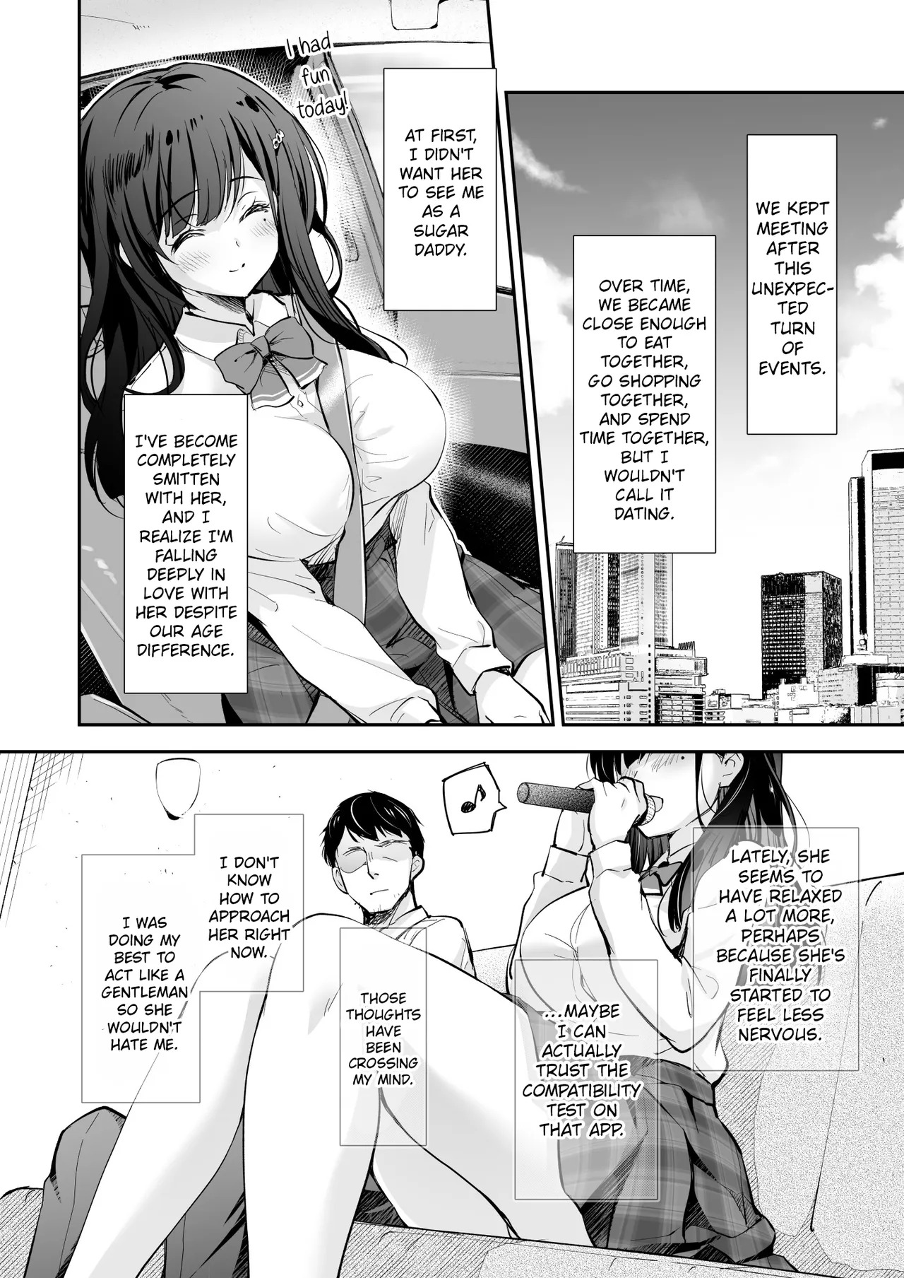 Best Match Kanojo -Seiso JK to Oji-san ga Appli de Deatte Amaama Ecchi- - Best Matching Girlfriend page 10 full