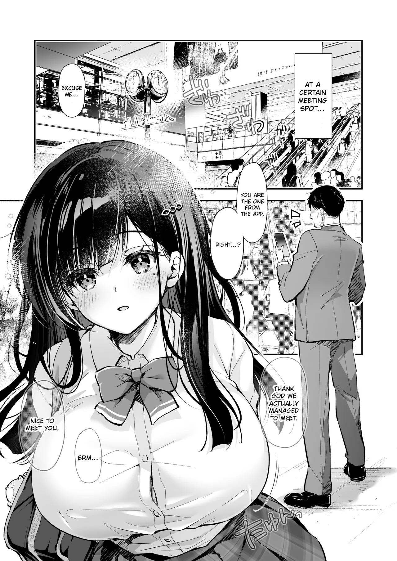 Best Match Kanojo -Seiso JK to Oji-san ga Appli de Deatte Amaama Ecchi- - Best Matching Girlfriend page 5 full