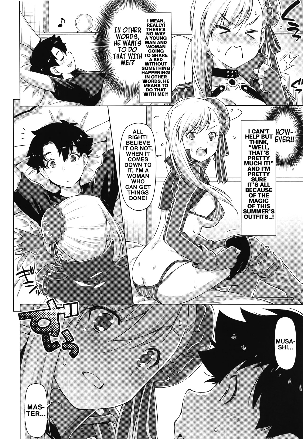 The Swimsuit Swordmaster reflects on her actions page 7 full