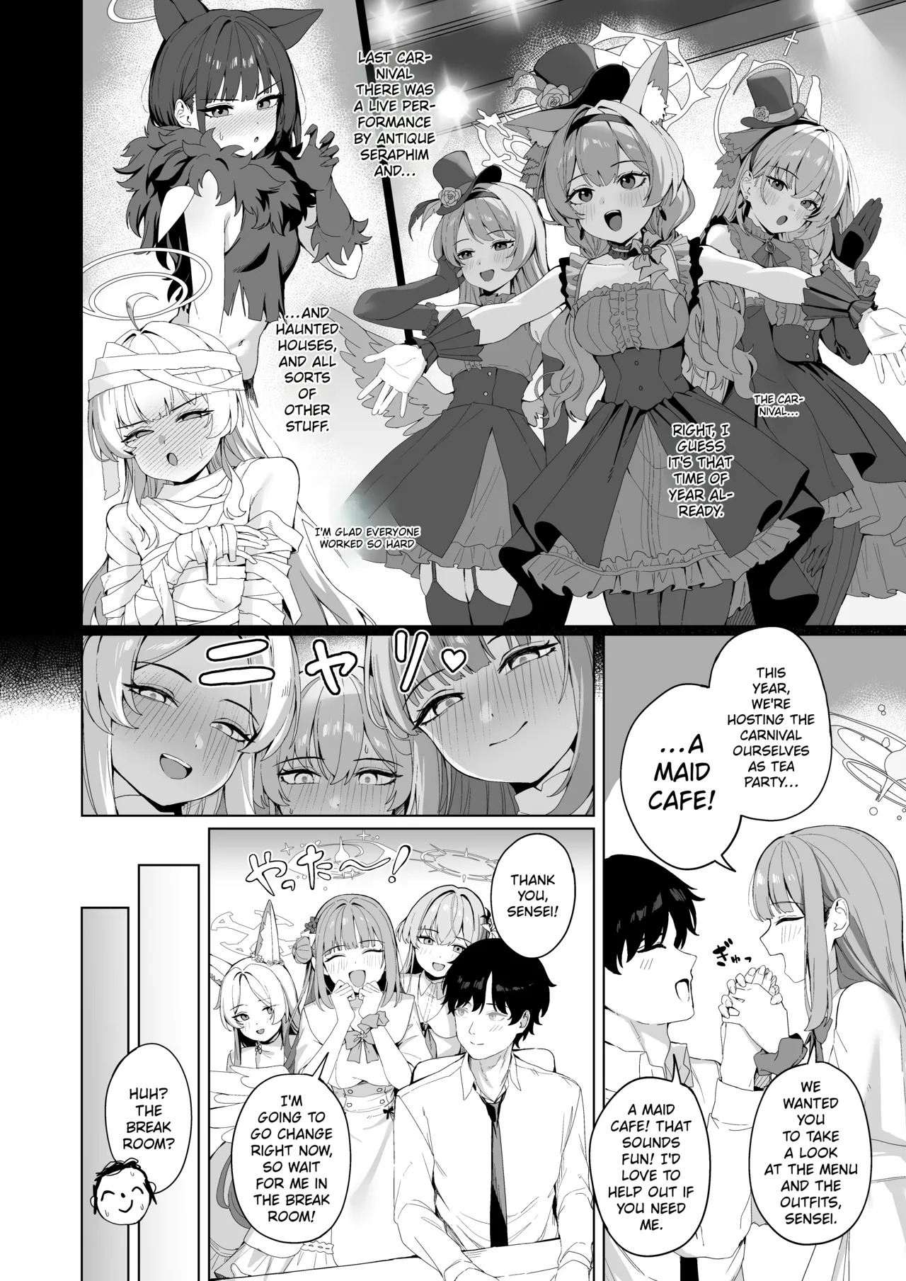 Tea Party no go Houshi | Tea Party's Service page 3 full