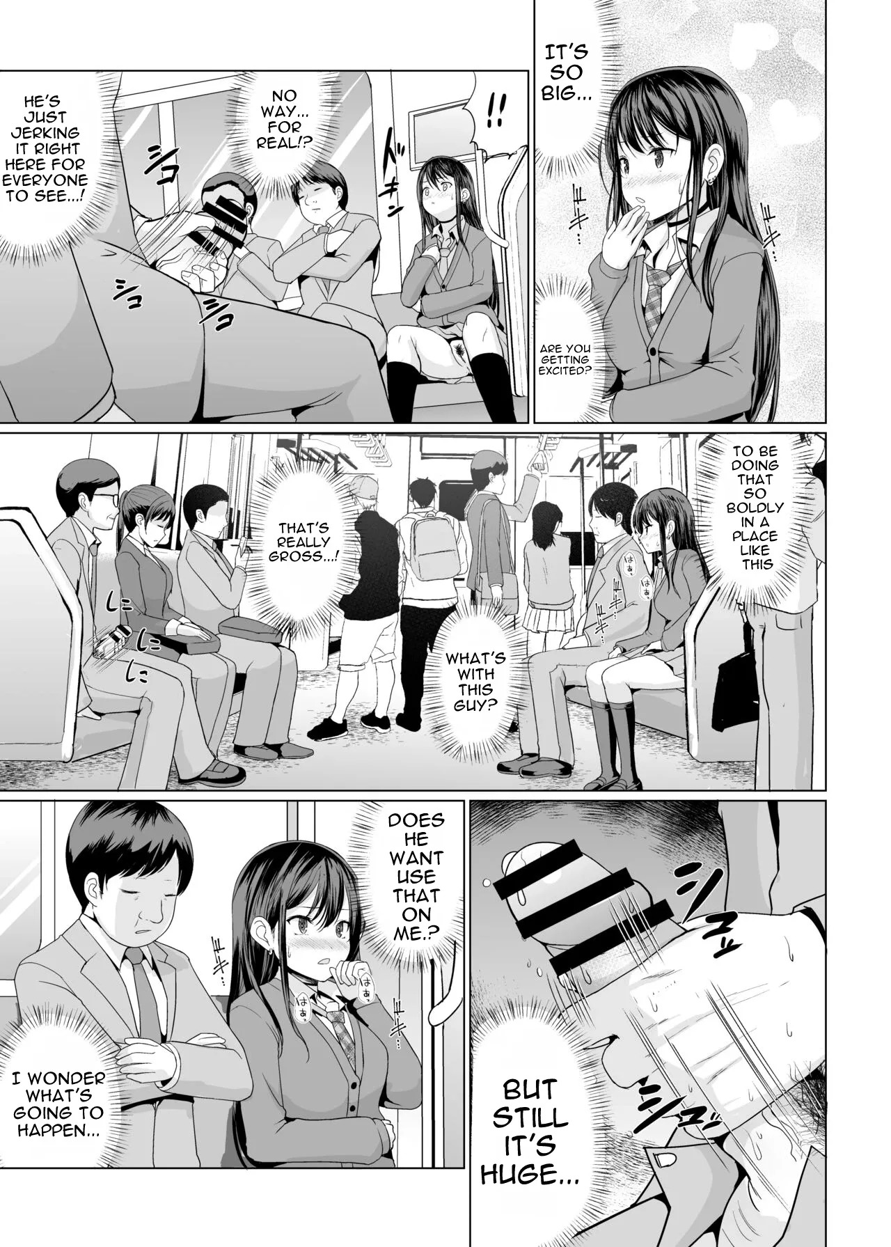 A girl who gets excited when she shows her private parts in front of other people. page 8 full