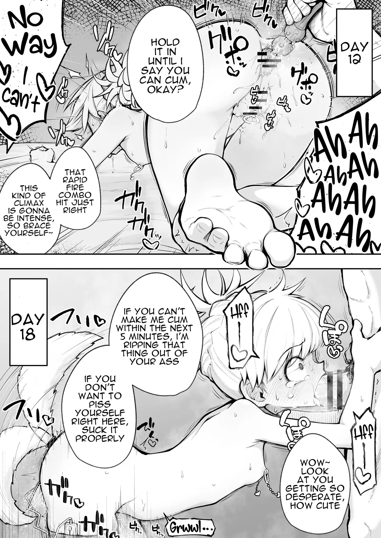 The Old Hag Who Got Manipulated is So Cute page 5 full