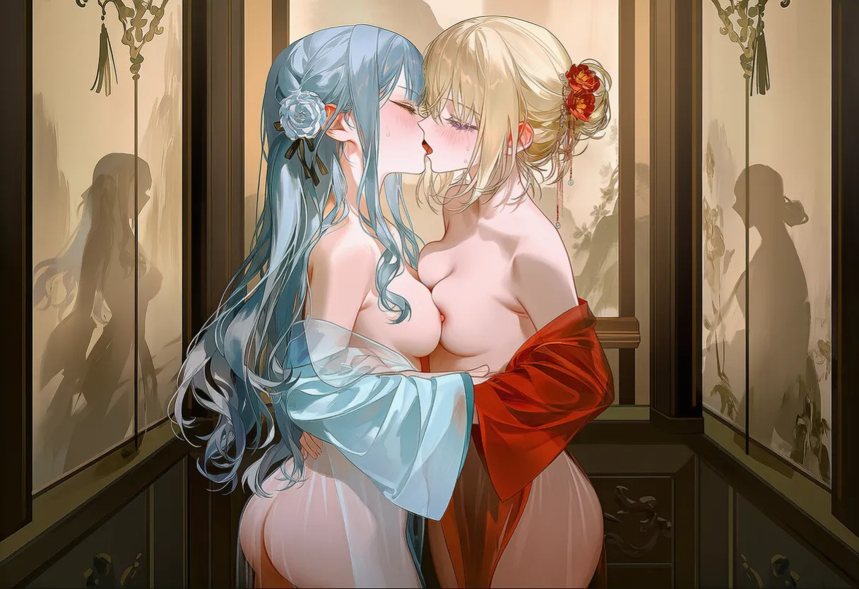 【前戏+正戏1+正戏2】织女*2和憋了一年的牛郎 page 1 full