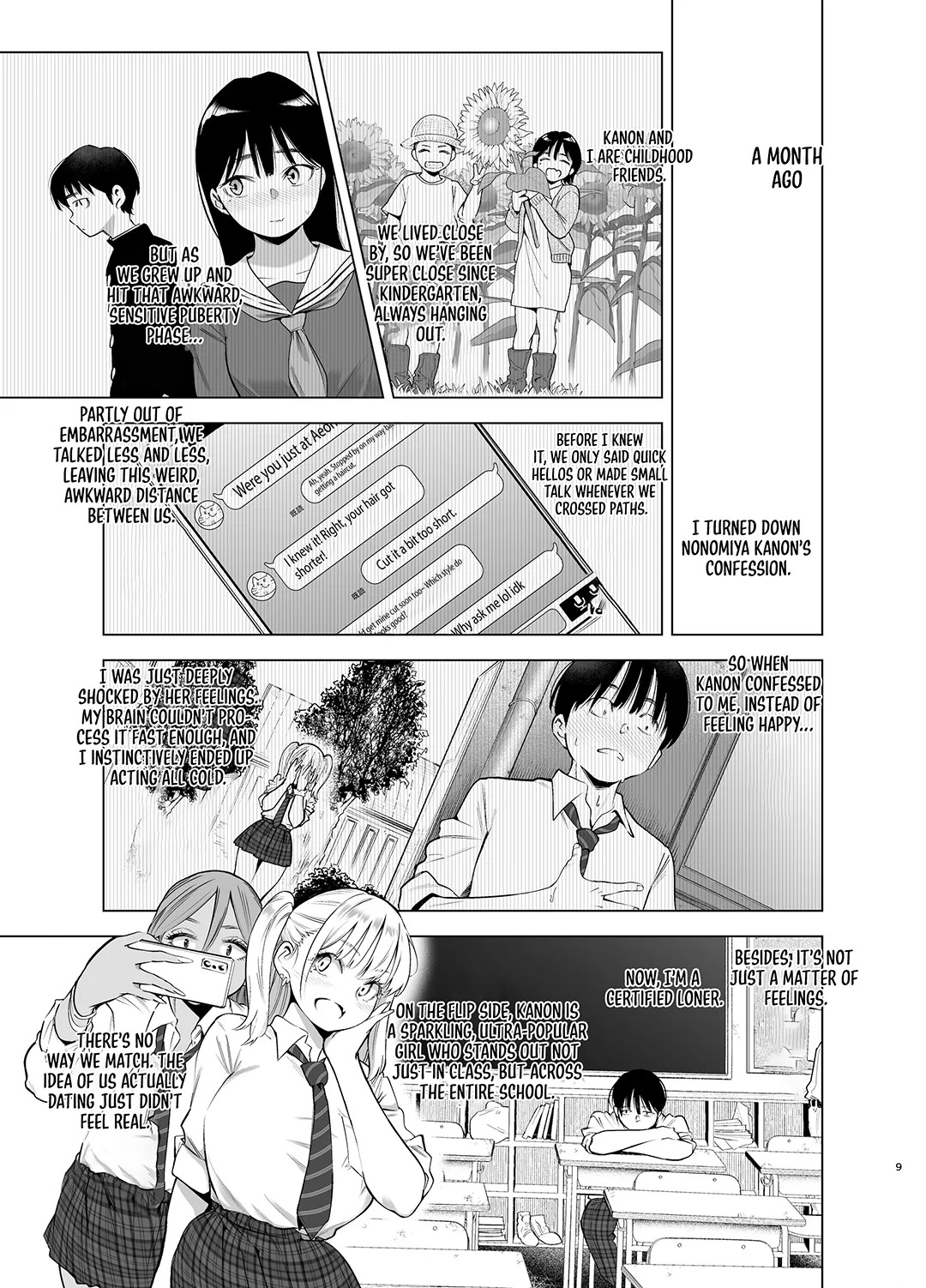 Ano Hi, Sunao ni Suki to Ieta nara - If only I could have honestly said that I loved you that day. page 8 full