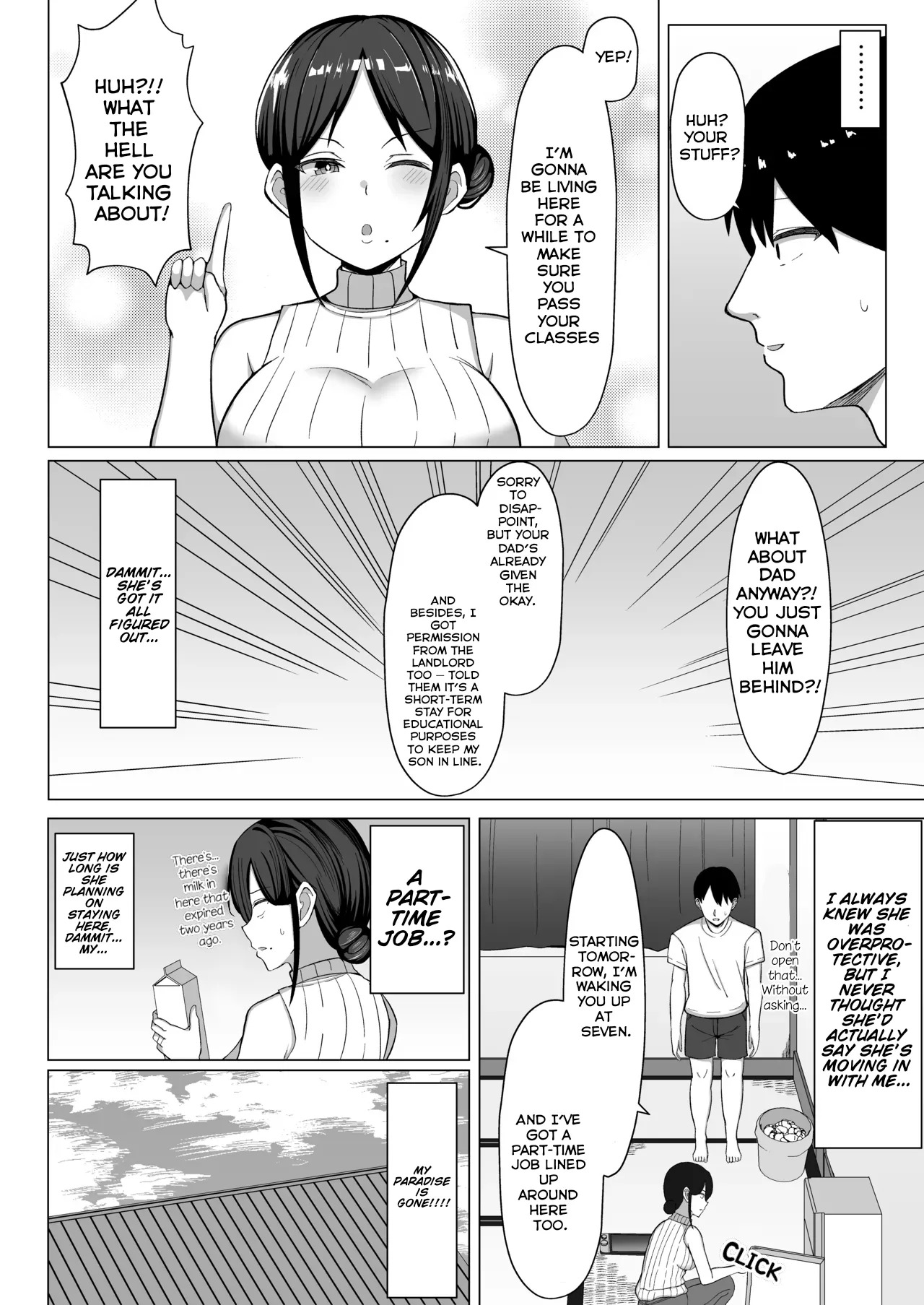 How I Ended Up Sharing My Four-and-a-Half-Mat Room with My Mom 1+2 page 5 full