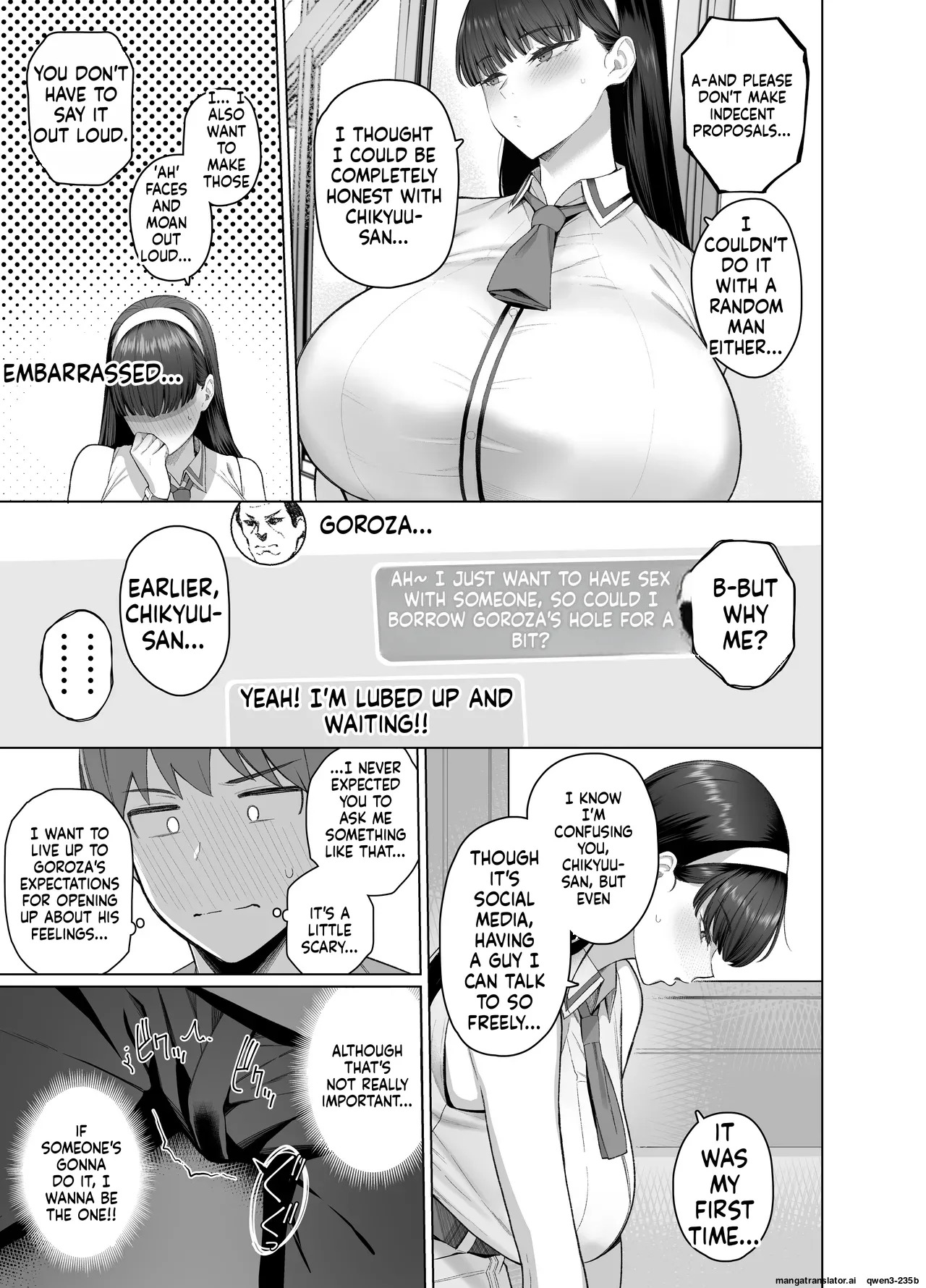The story of how the person I thought was a man on social media turned out to be a tall woman who was unfriendly but would let me do whatever I wanted to her page 10 full