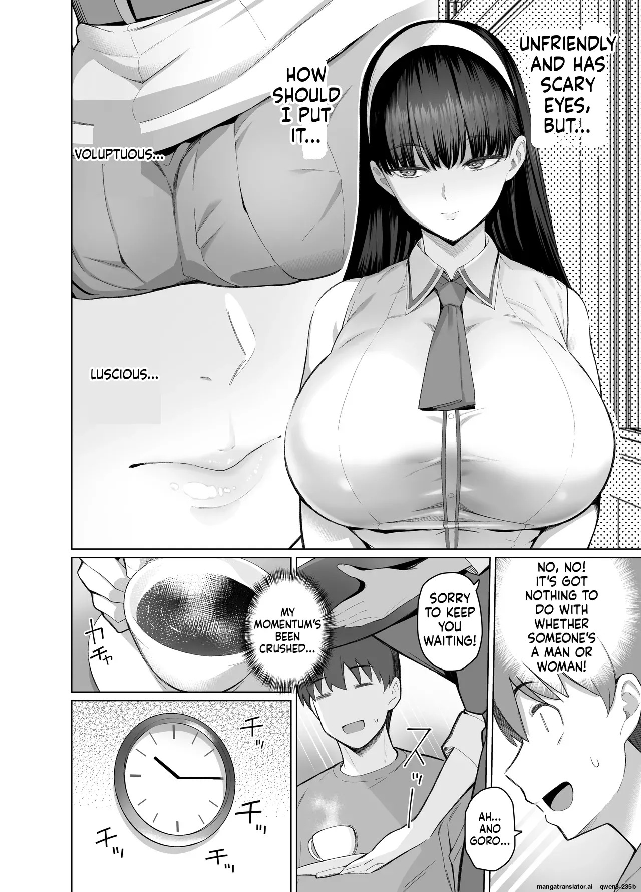 The story of how the person I thought was a man on social media turned out to be a tall woman who was unfriendly but would let me do whatever I wanted to her page 5 full