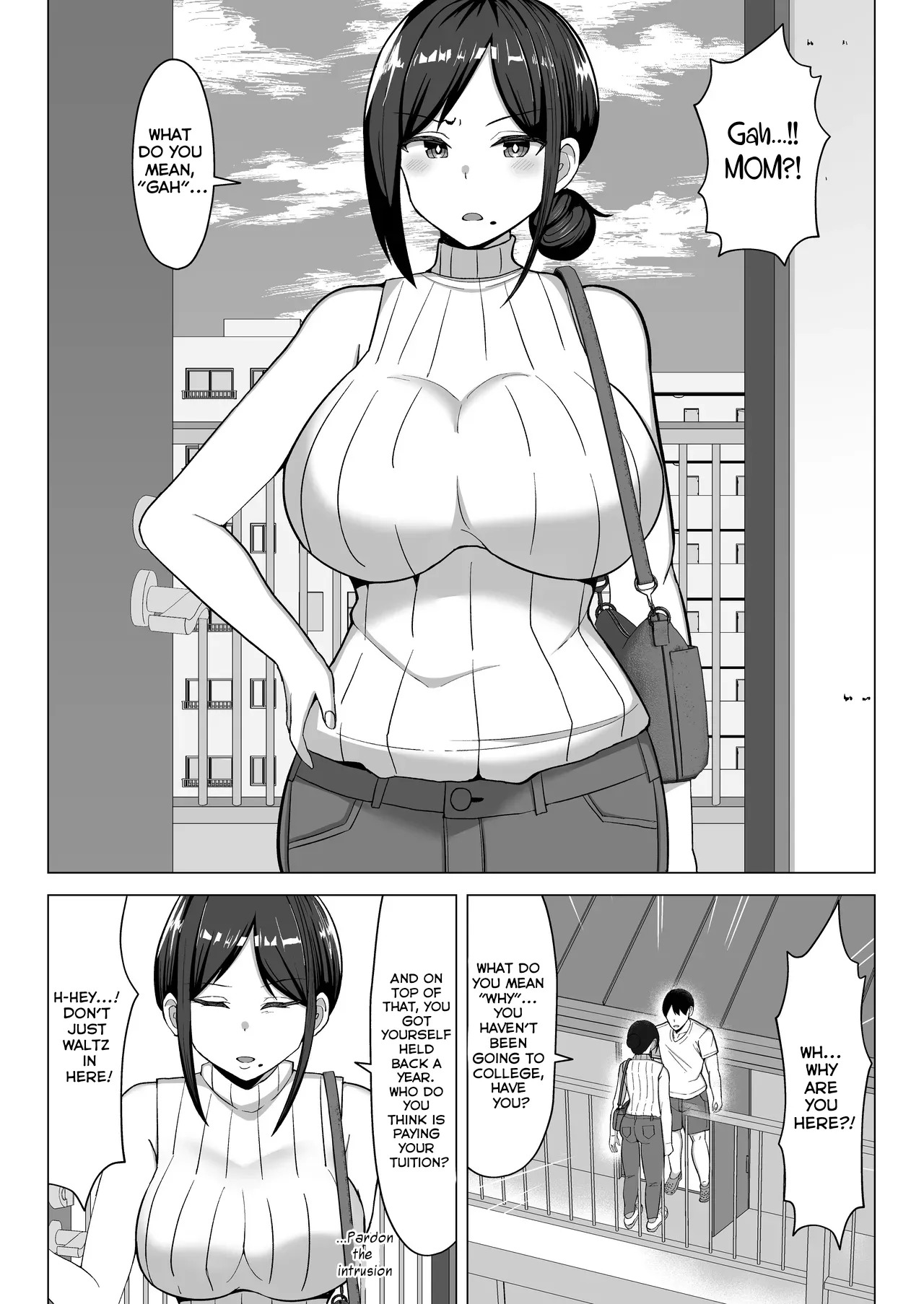 How I Ended Up Sharing My Four-and-a-Half-Mat Room with My Mom 1+2 page 3 full