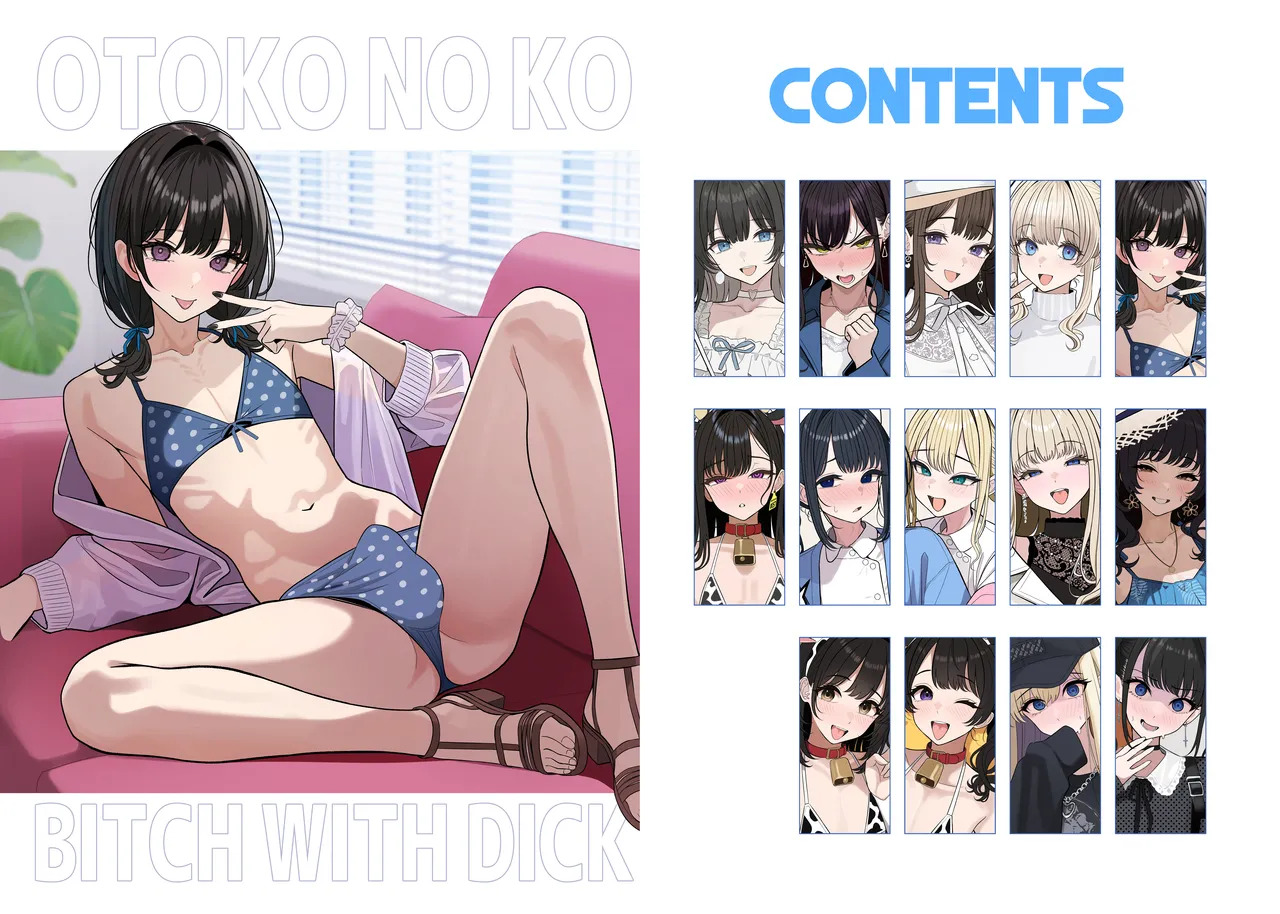 Tsuiteru Mesu ~Otokonoko Report~ 2 | Bitches With Dicks ~Otokonoko Report~ 2 page 3 full